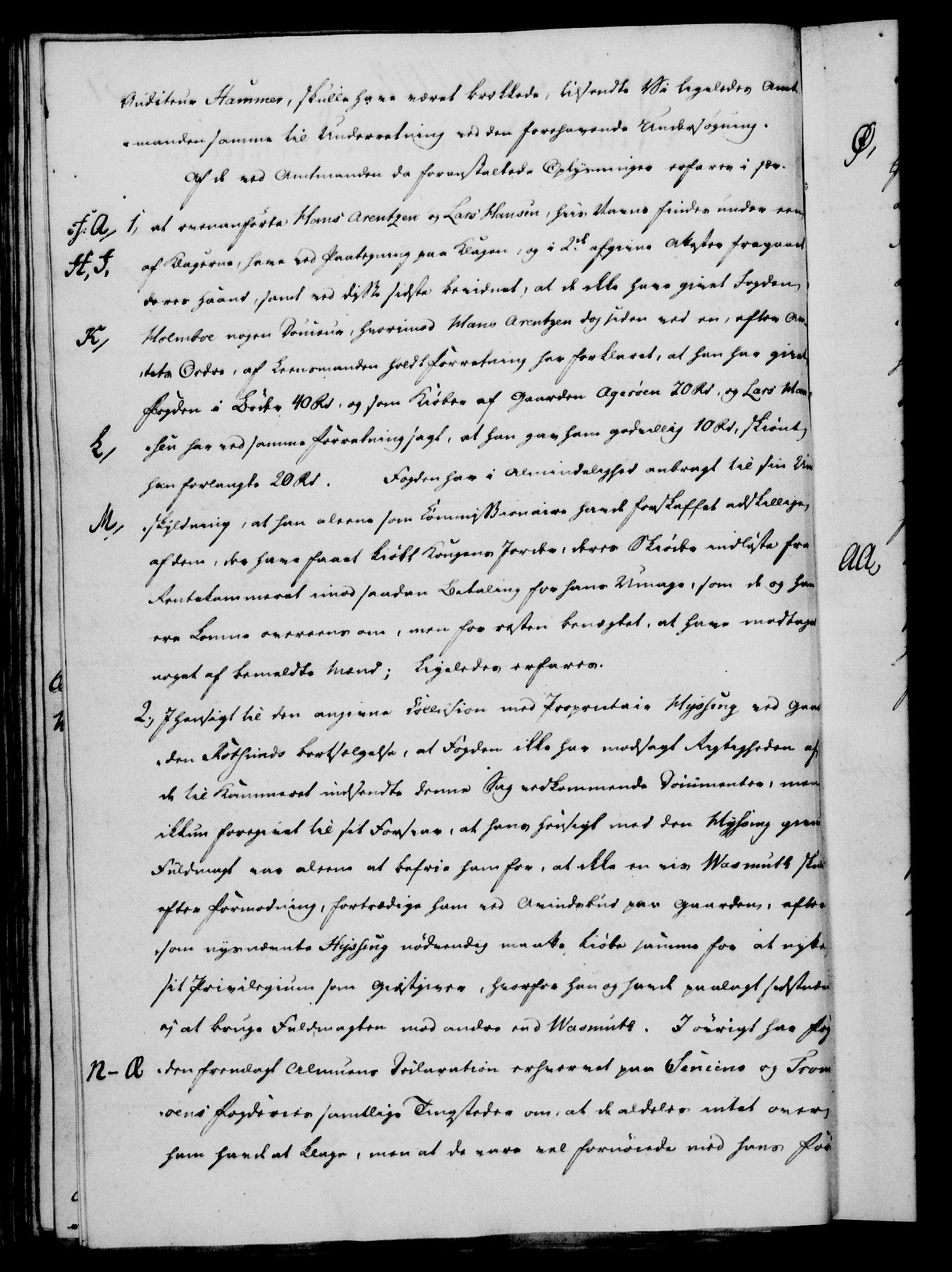 Rentekammeret, Kammerkanselliet, RA/EA-3111/G/Gf/Gfa/L0076: Norsk relasjons- og resolusjonsprotokoll (merket RK 52.76), 1794, p. 234