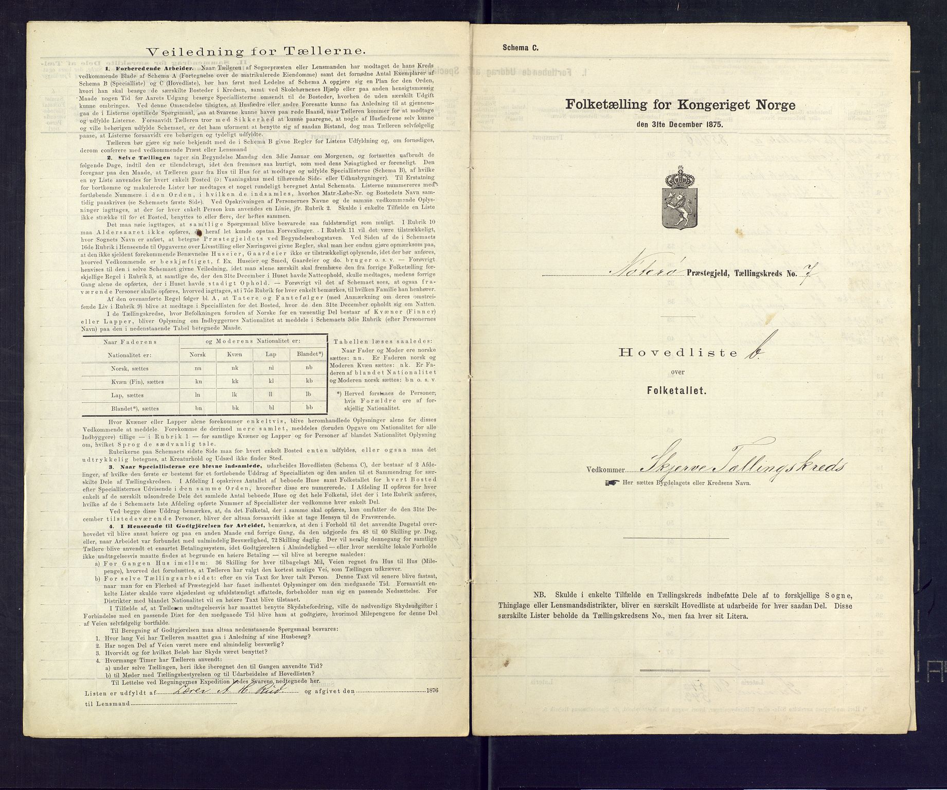 SAKO, 1875 census for 0722P Nøtterøy, 1875, p. 36