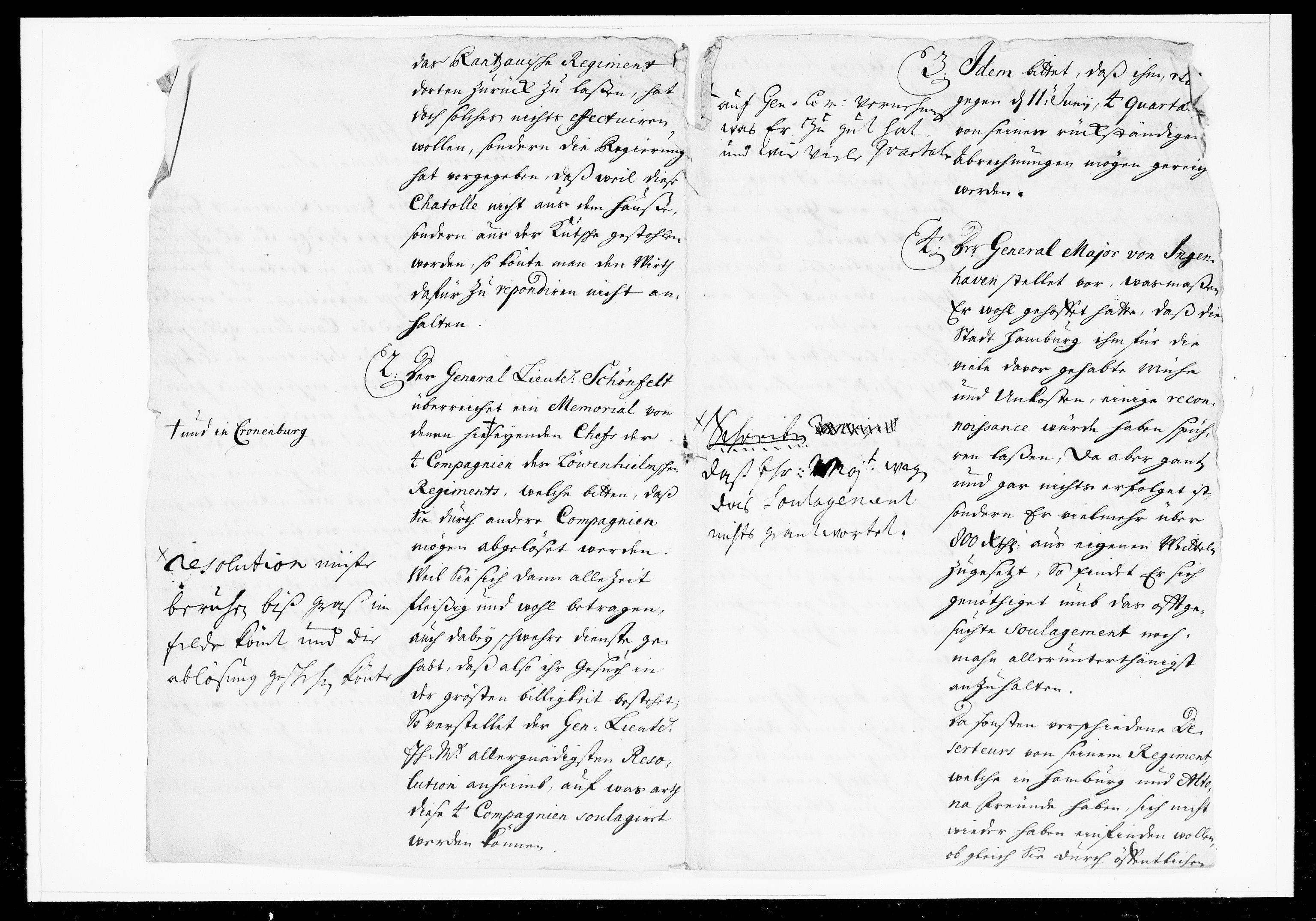 Krigskollegiet, Krigskancelliet, DRA/A-0006/-/1003-1013: Refererede sager, 1714, p. 380