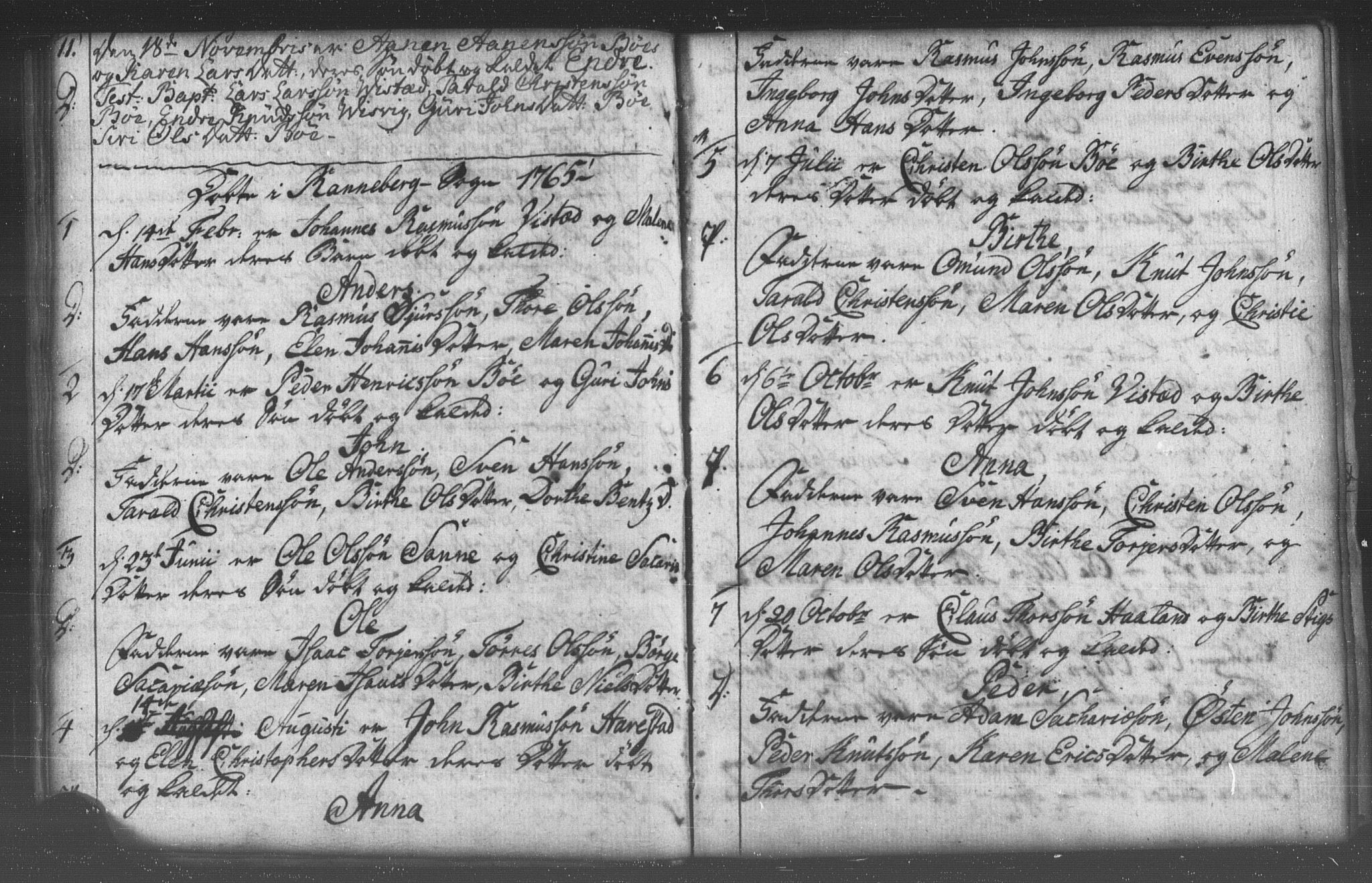 Domkirken sokneprestkontor, AV/SAST-A-101812/001/30/30BB/L0005: Parish register (copy) no. B 5 /2, 1760-1781