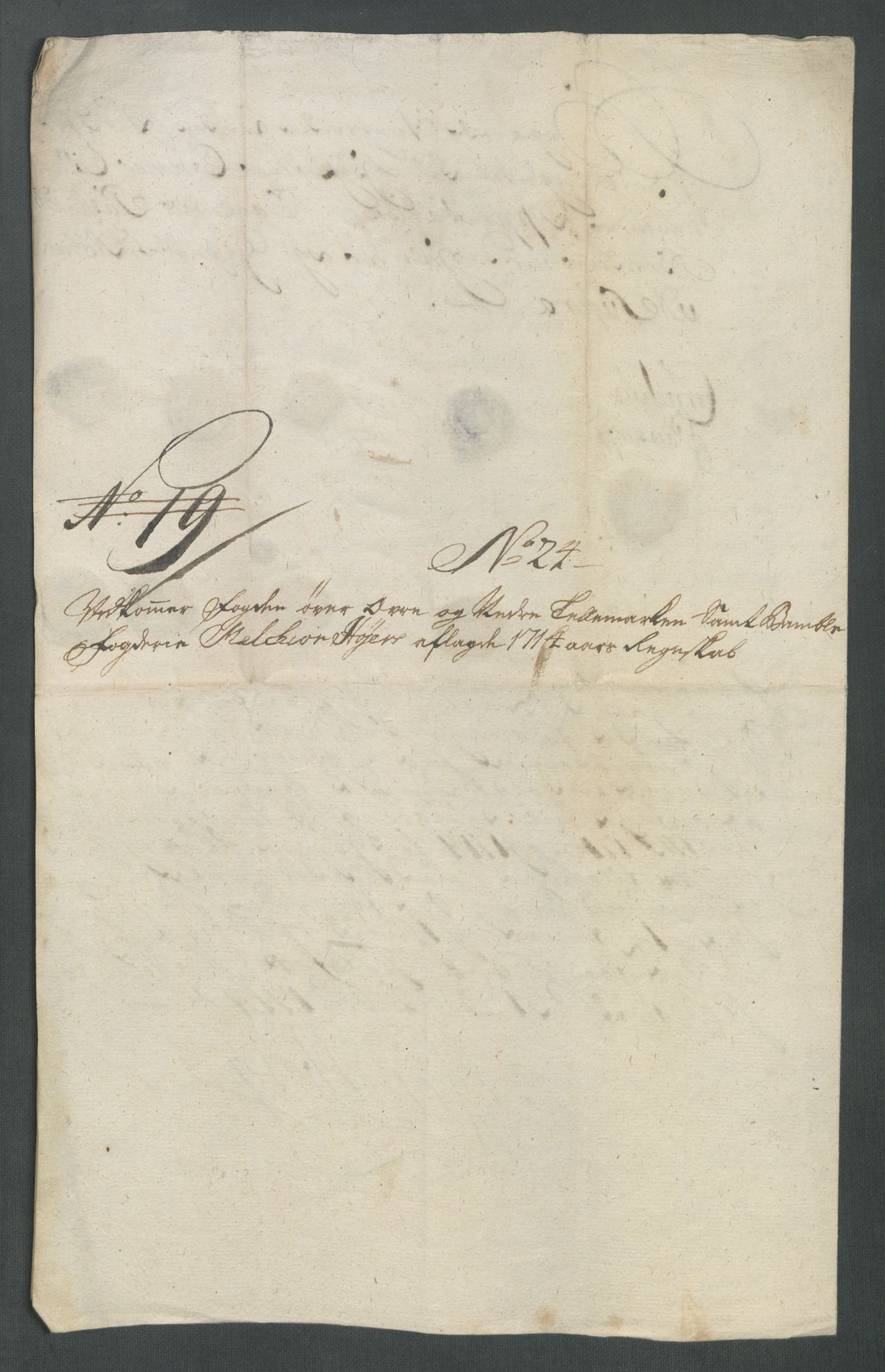 Rentekammeret inntil 1814, Reviderte regnskaper, Fogderegnskap, AV/RA-EA-4092/R36/L2126: Fogderegnskap Øvre og Nedre Telemark og Bamble, 1714, p. 277