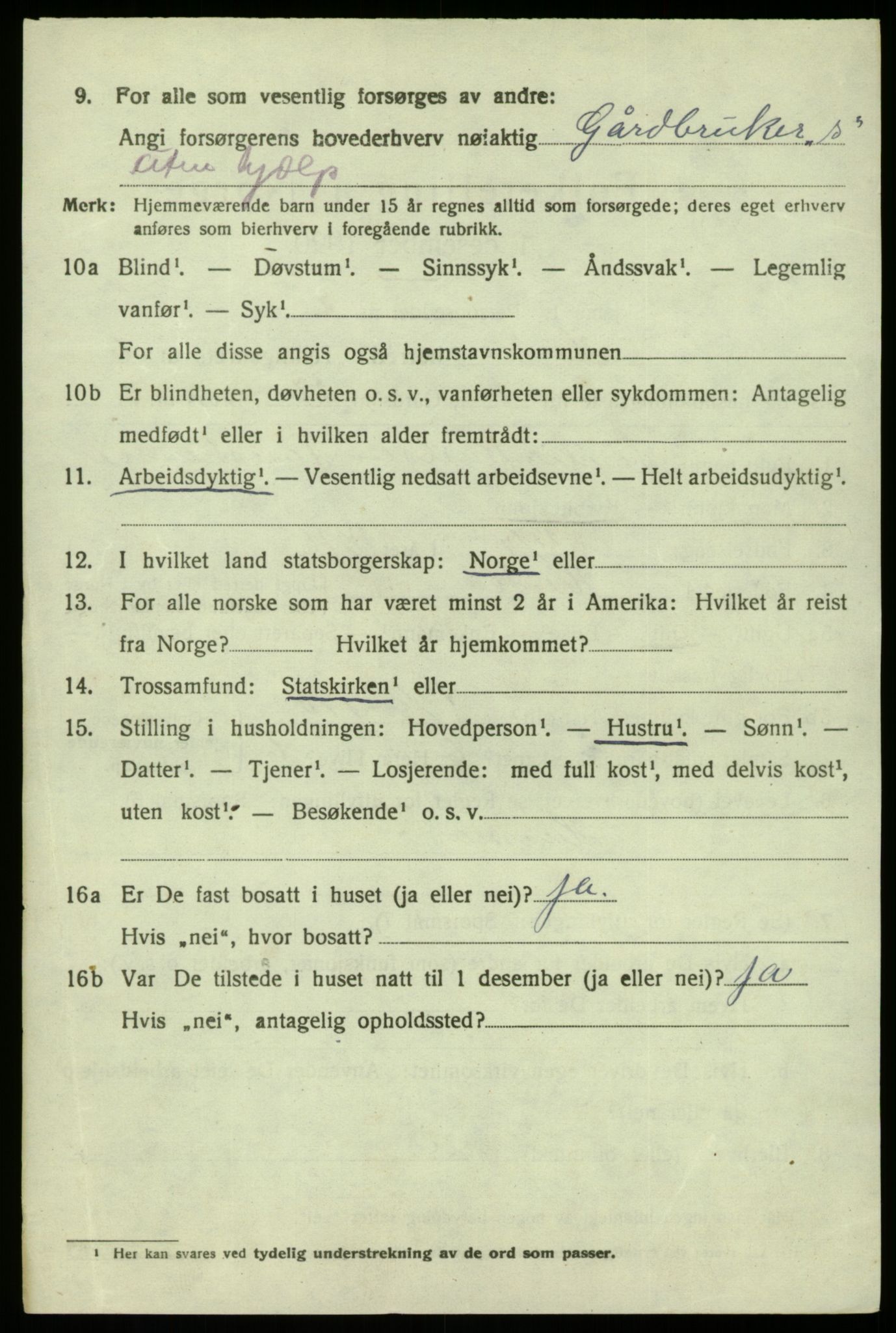 SAB, 1920 census for Herdla, 1920, p. 4362