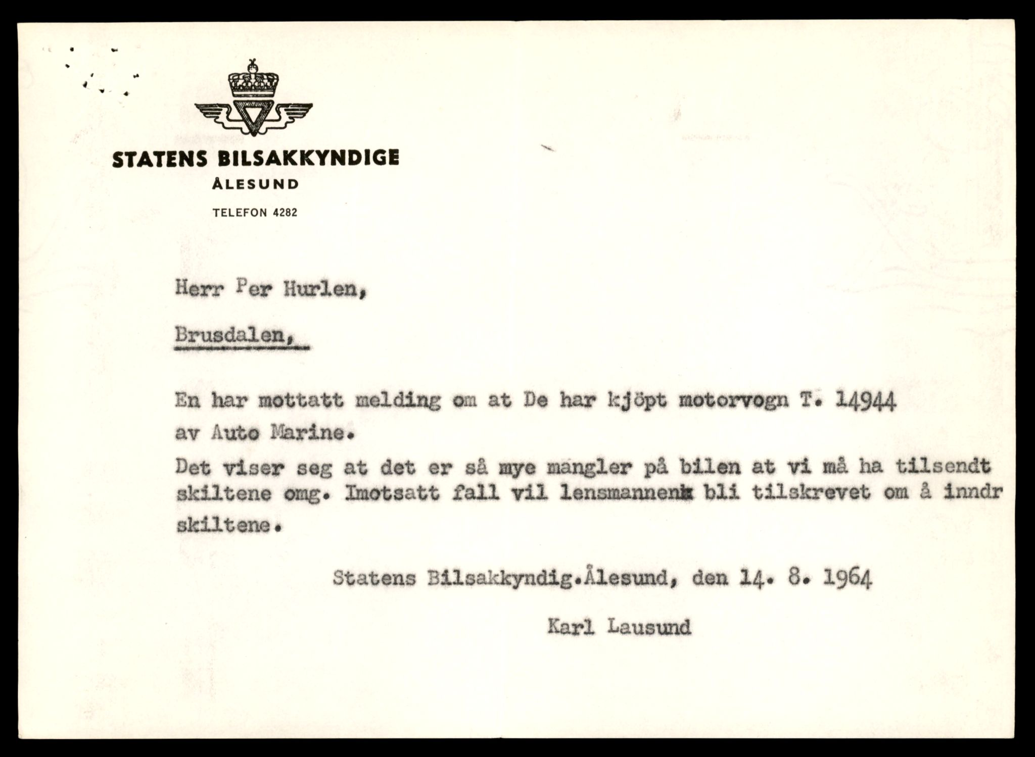 Møre og Romsdal vegkontor - Ålesund trafikkstasjon, AV/SAT-A-4099/F/Fe/L0049: Registreringskort for kjøretøy T 14864 - T 18613, 1927-1998, p. 1859