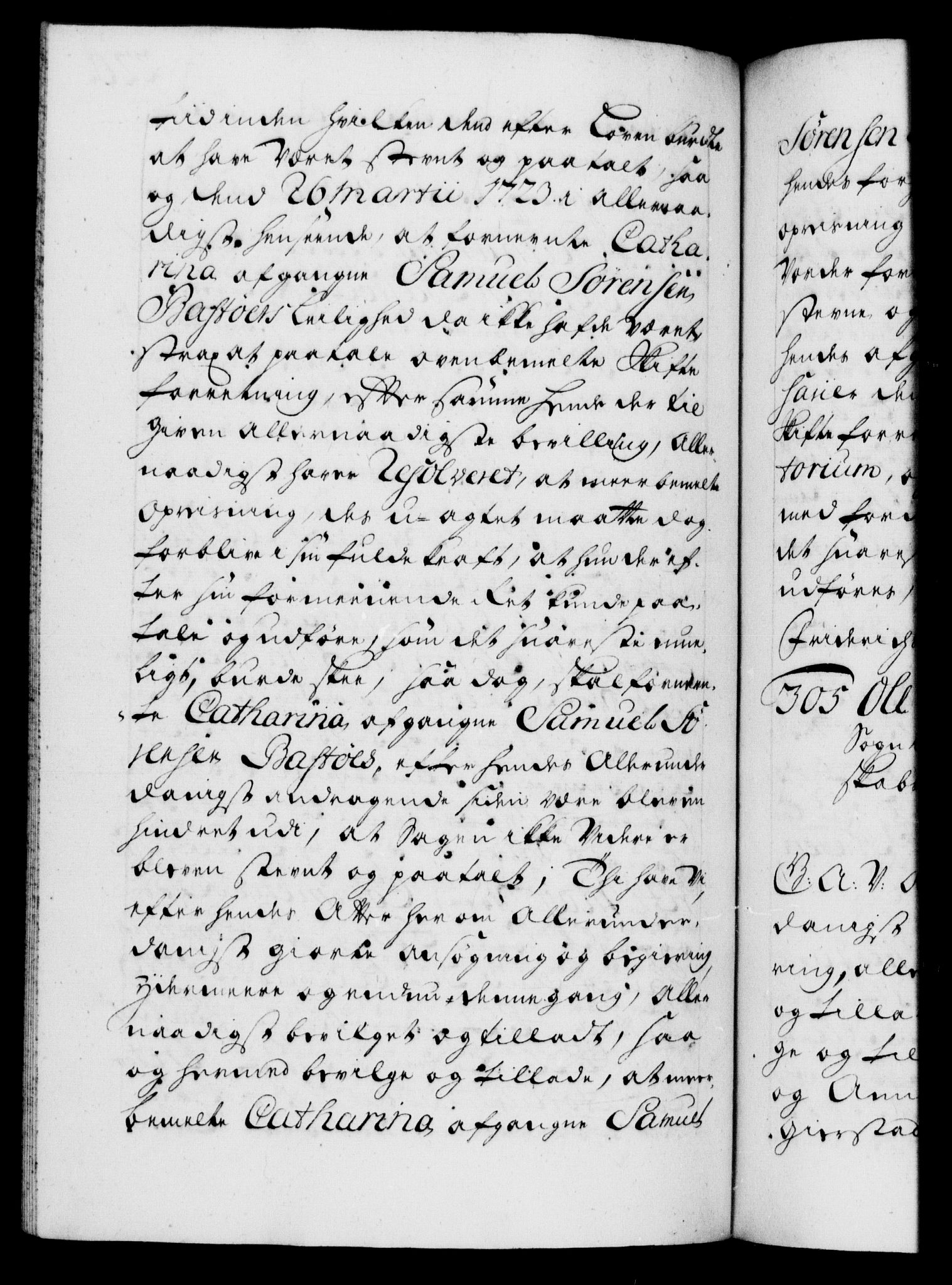 Danske Kanselli 1572-1799, AV/RA-EA-3023/F/Fc/Fca/Fcaa/L0025: Norske registre, 1726-1728, p. 220b