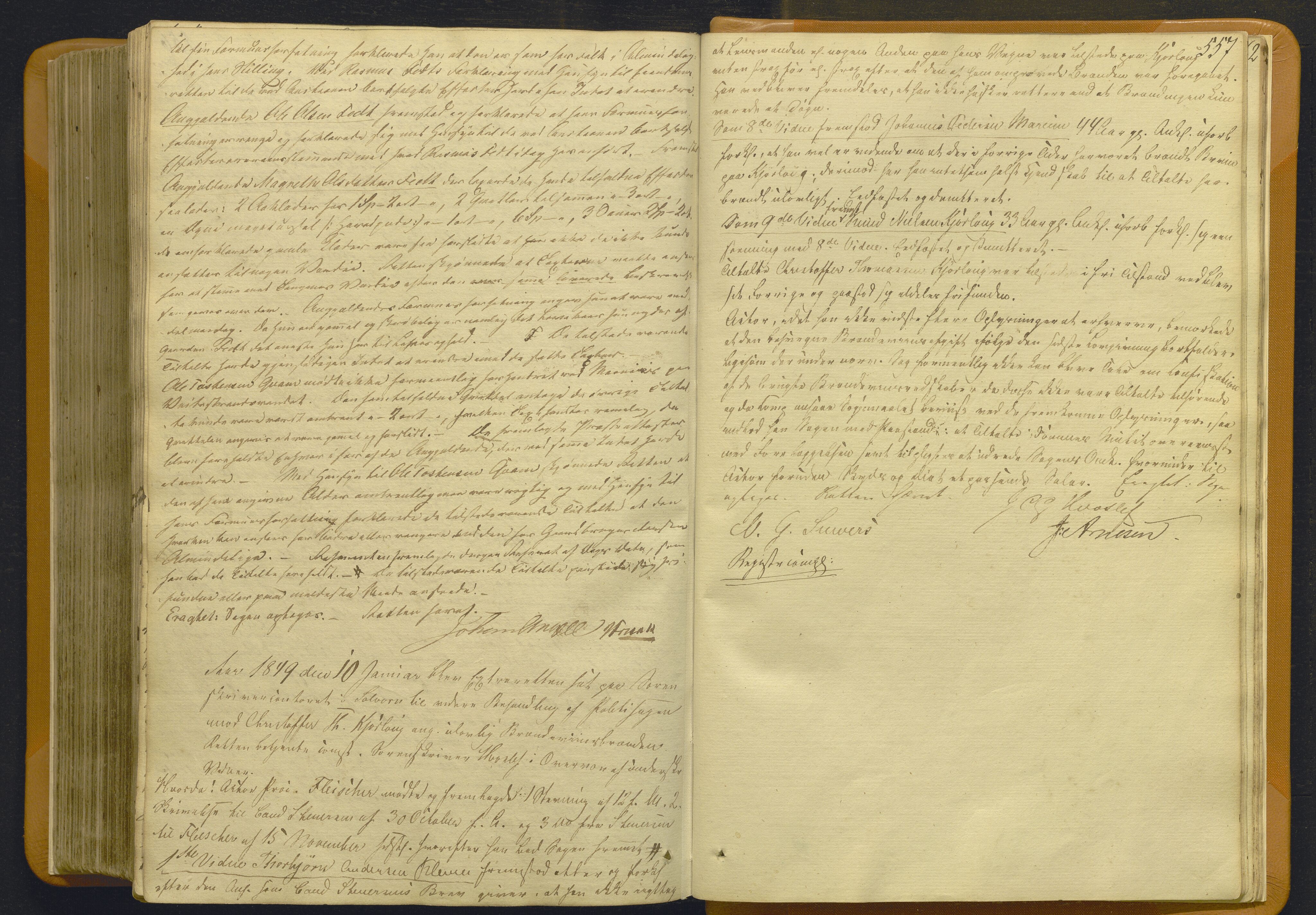 Indre Sogn tingrett, AV/SAB-A-3301/1/F/Fb/Fbc/L0007: Offentlege saker, Ba 7, 1843-1849, p. 556b-557a