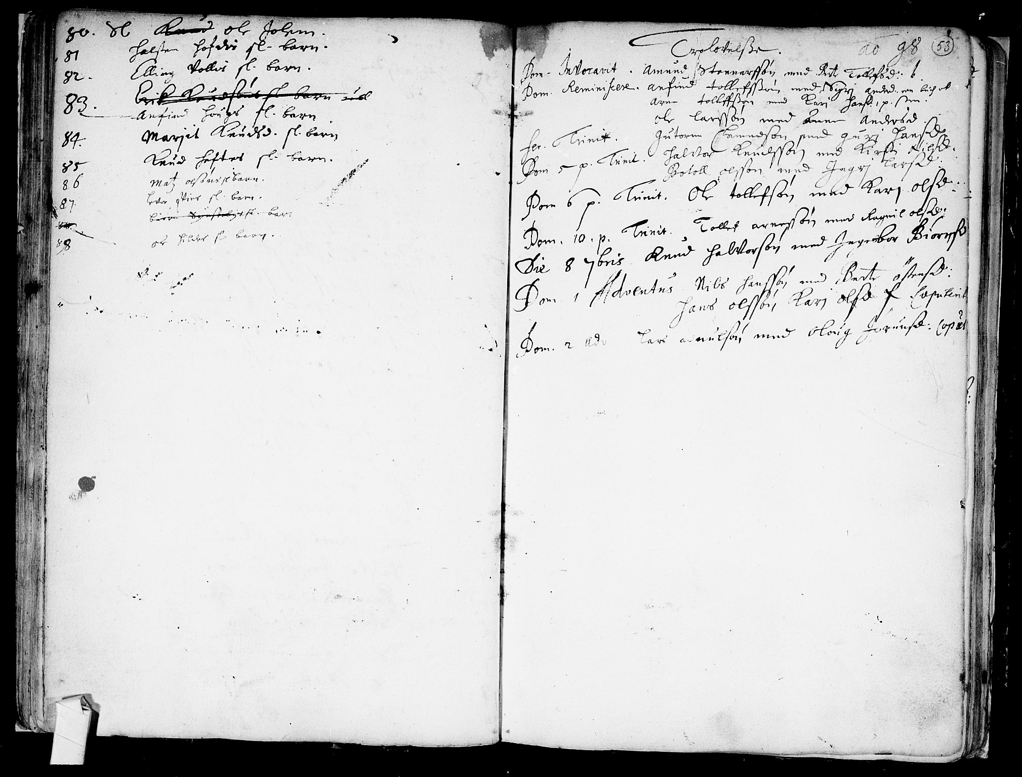 Nes kirkebøker, SAKO/A-236/F/Fa/L0001: Parish register (official) no. 1, 1693-1706, p. 53