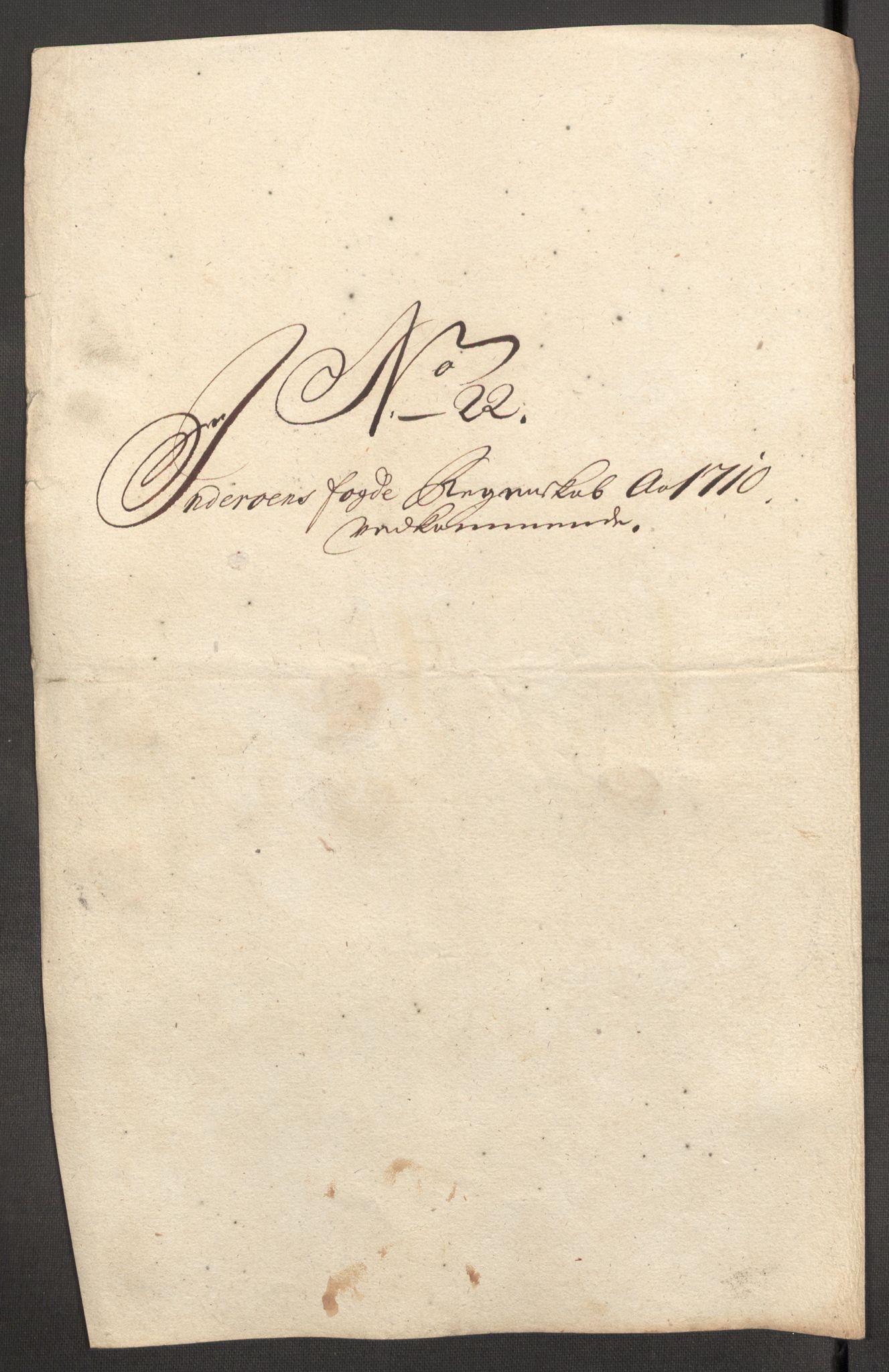 Rentekammeret inntil 1814, Reviderte regnskaper, Fogderegnskap, AV/RA-EA-4092/R63/L4318: Fogderegnskap Inderøy, 1710, p. 219