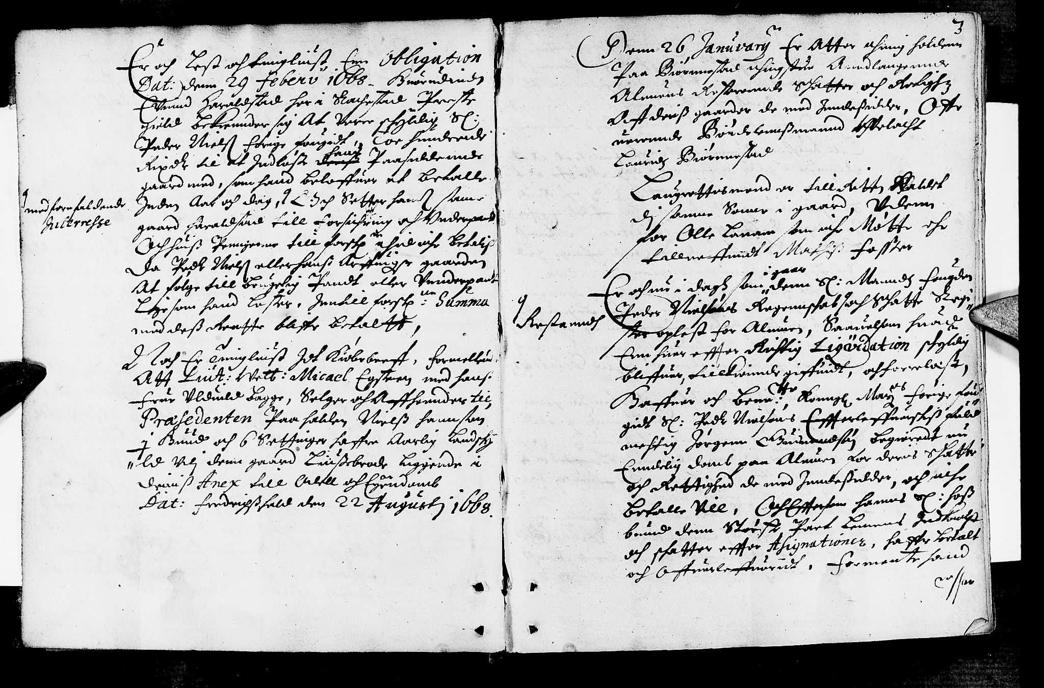 Rakkestad sorenskriveri, SAO/A-10686/F/Fb/L0005: Tingbøker, 1669, p. 2b-3a