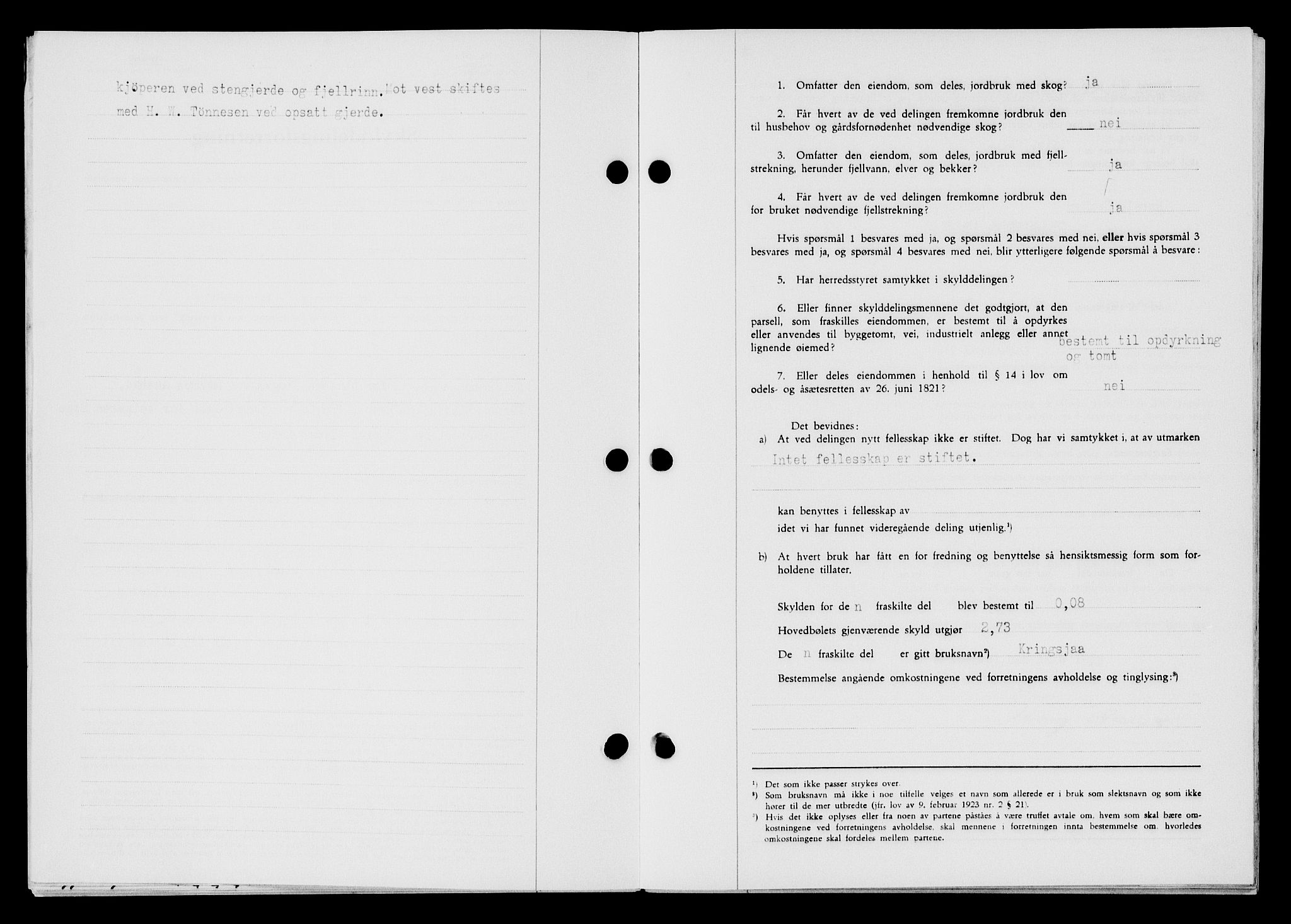 Flekkefjord sorenskriveri, AV/SAK-1221-0001/G/Gb/Gba/L0055: Mortgage book no. A-3, 1939-1939, Diary no: : 489/1939