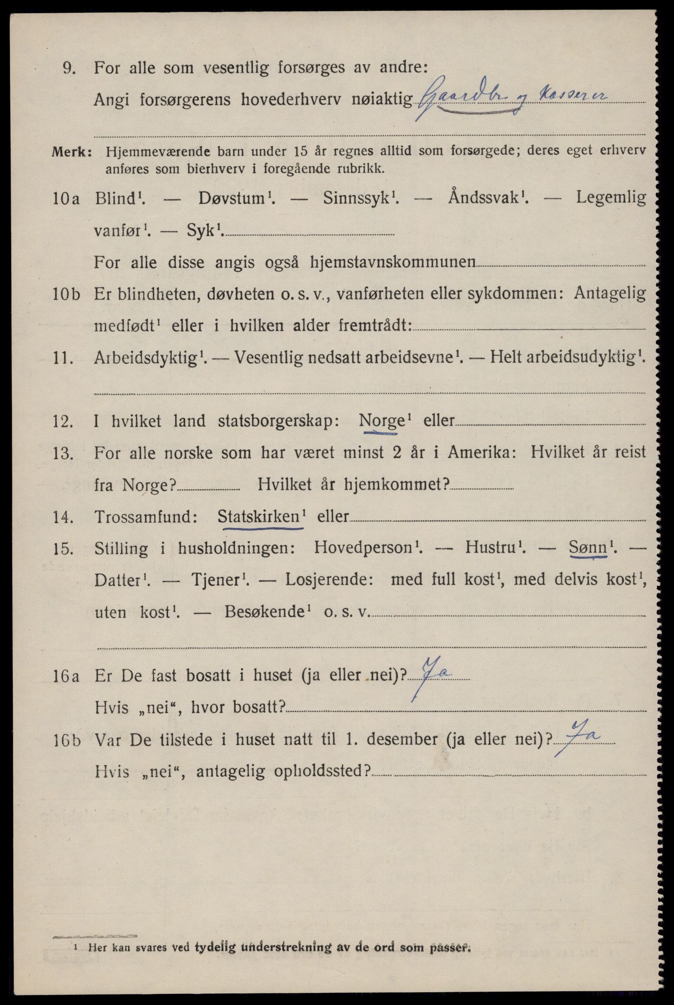 SAST, 1920 census for Heskestad, 1920, p. 1406