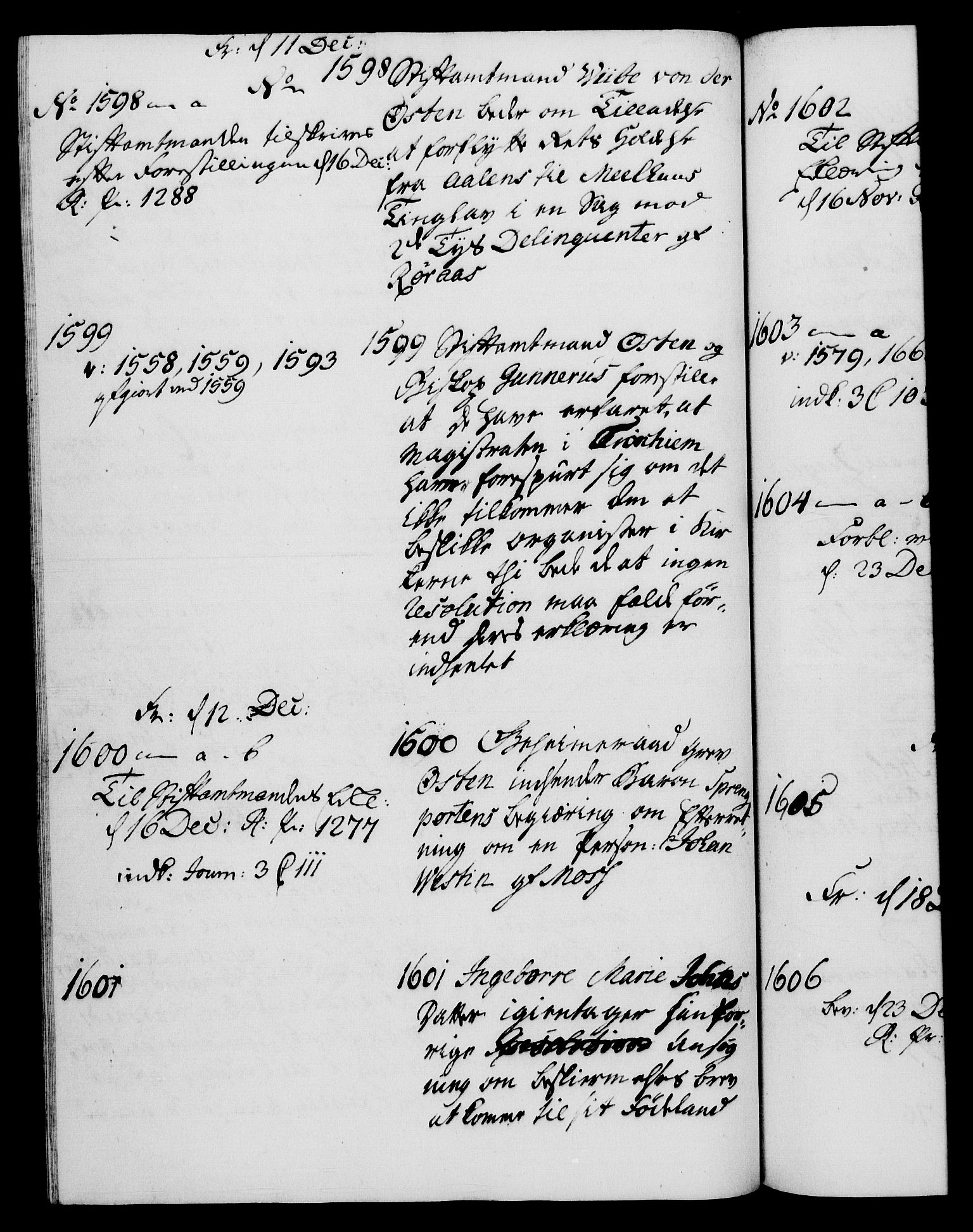 Danske Kanselli 1572-1799, RA/EA-3023/I/Ia/L0002: 3. departements journal, 1772