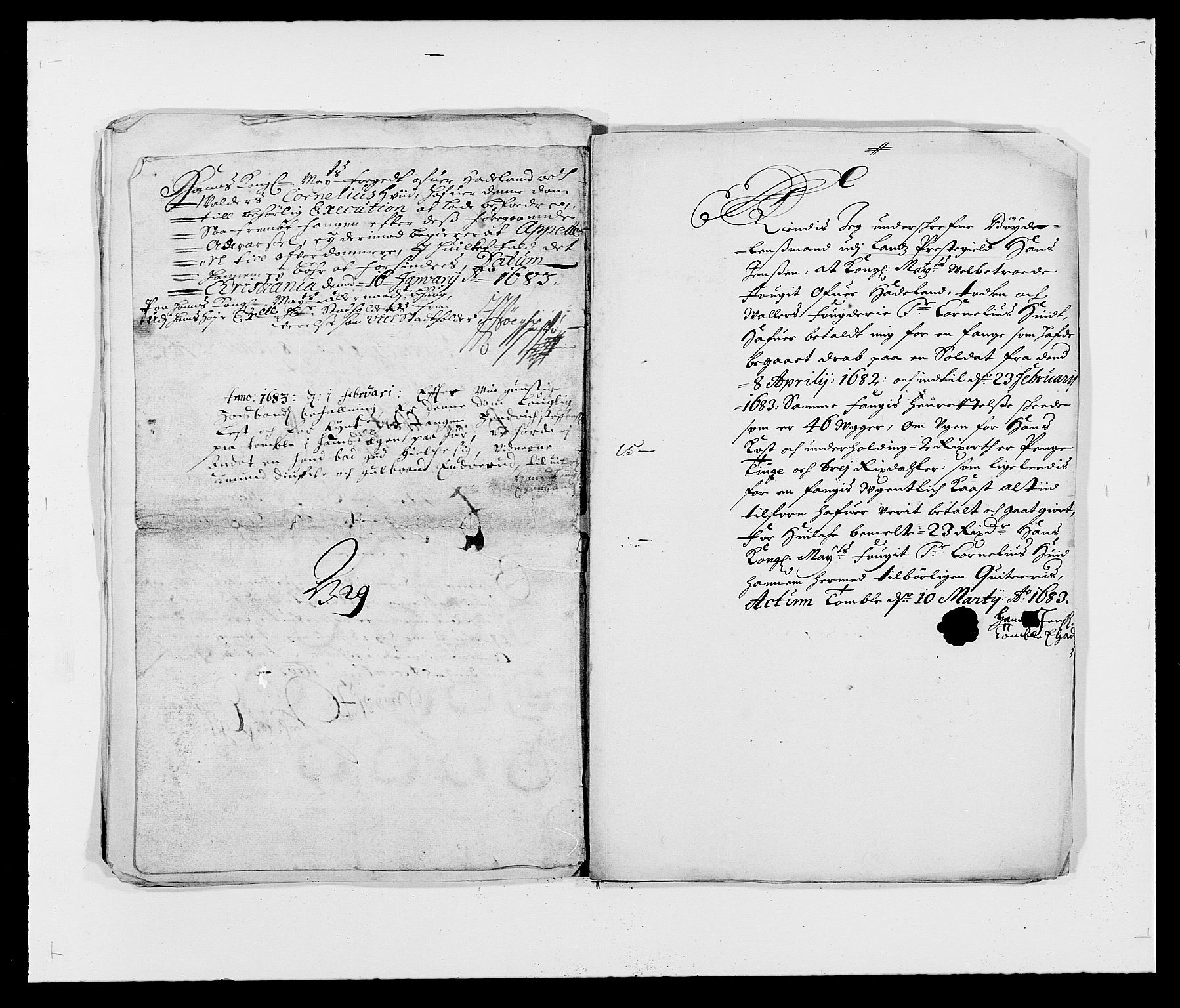 Rentekammeret inntil 1814, Reviderte regnskaper, Fogderegnskap, RA/EA-4092/R18/L1281: Fogderegnskap Hadeland, Toten og Valdres, 1682, p. 238