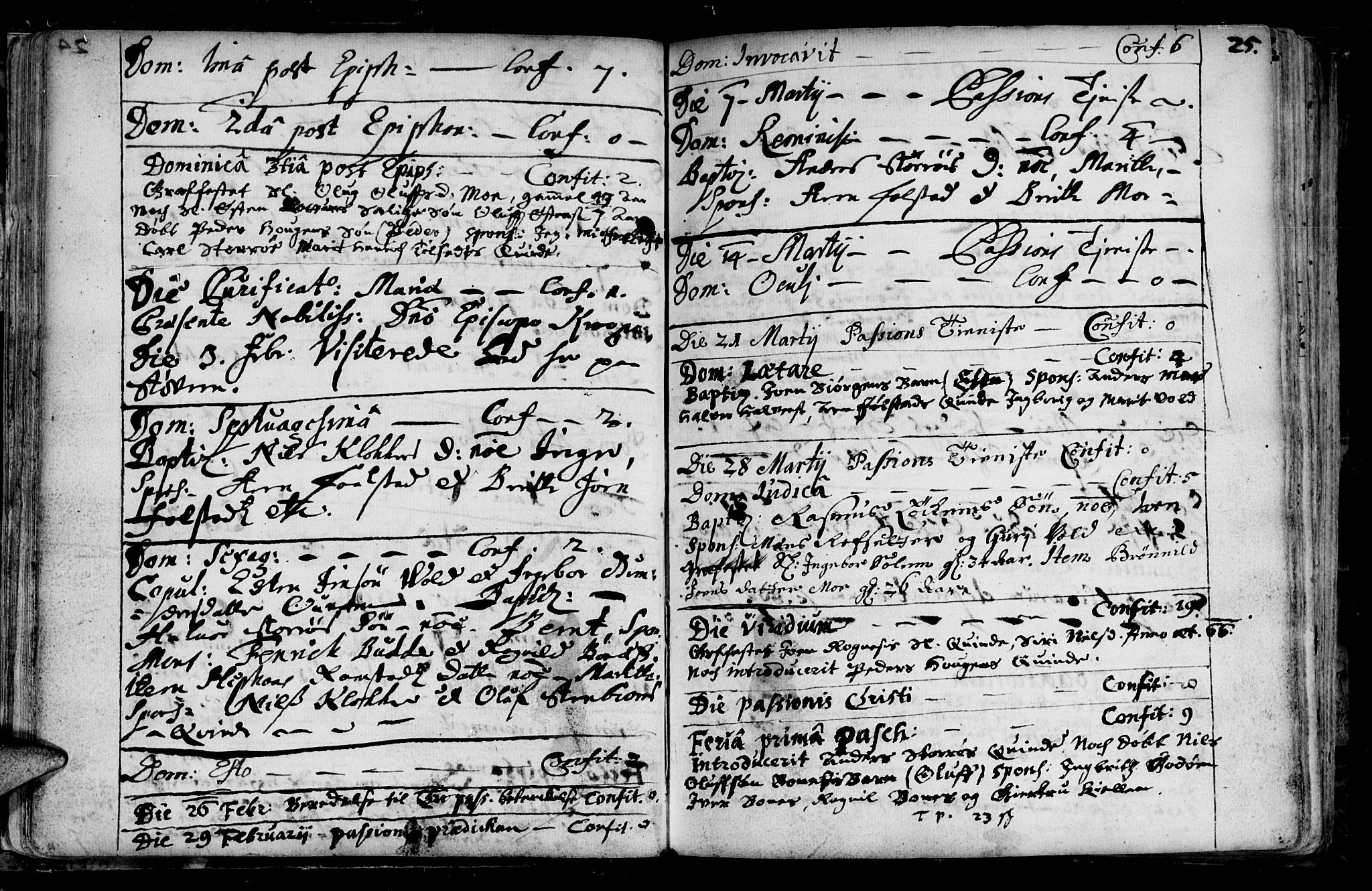 Ministerialprotokoller, klokkerbøker og fødselsregistre - Sør-Trøndelag, AV/SAT-A-1456/687/L0990: Parish register (official) no. 687A01, 1690-1746, p. 25