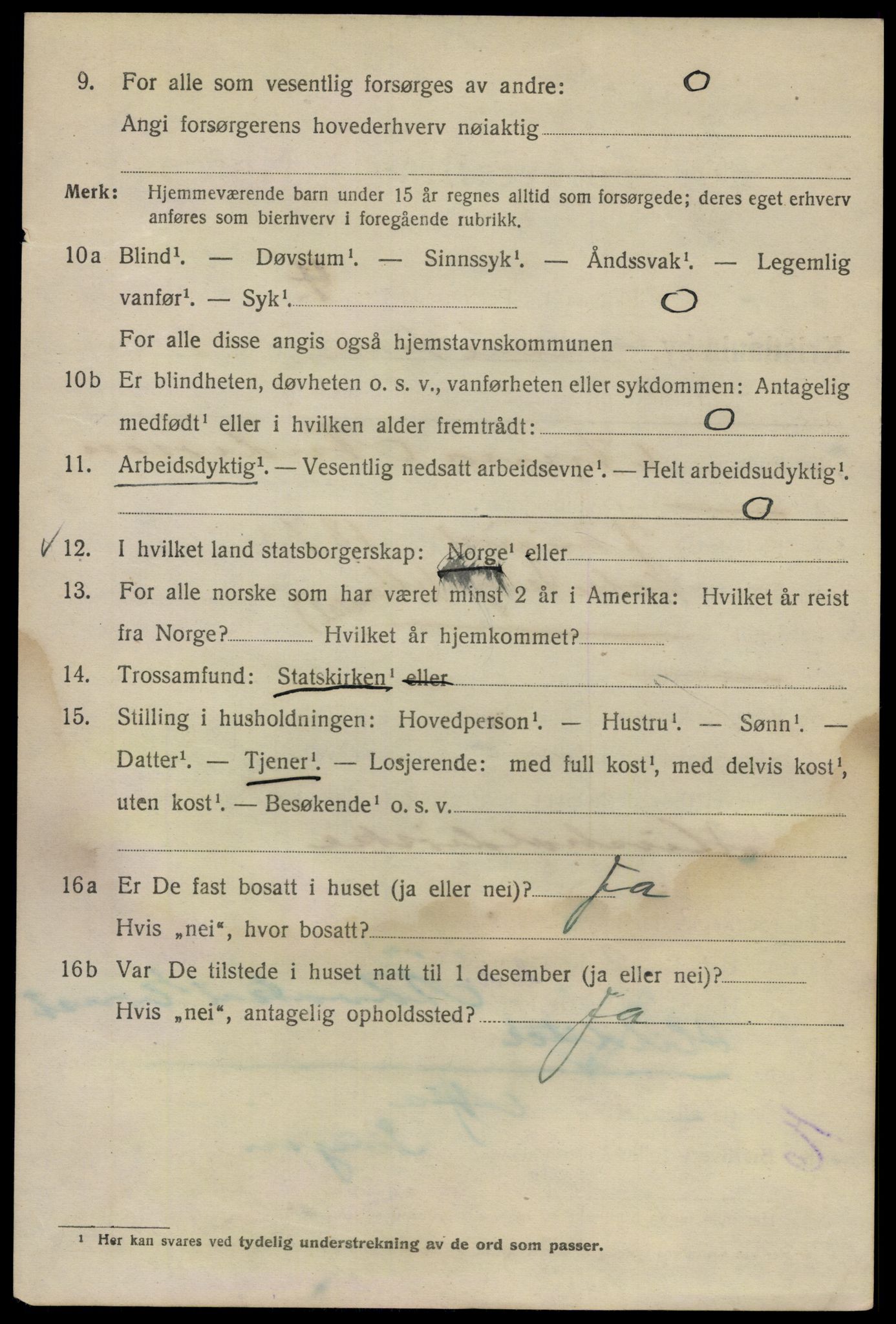 SAO, 1920 census for Kristiania, 1920, p. 247364