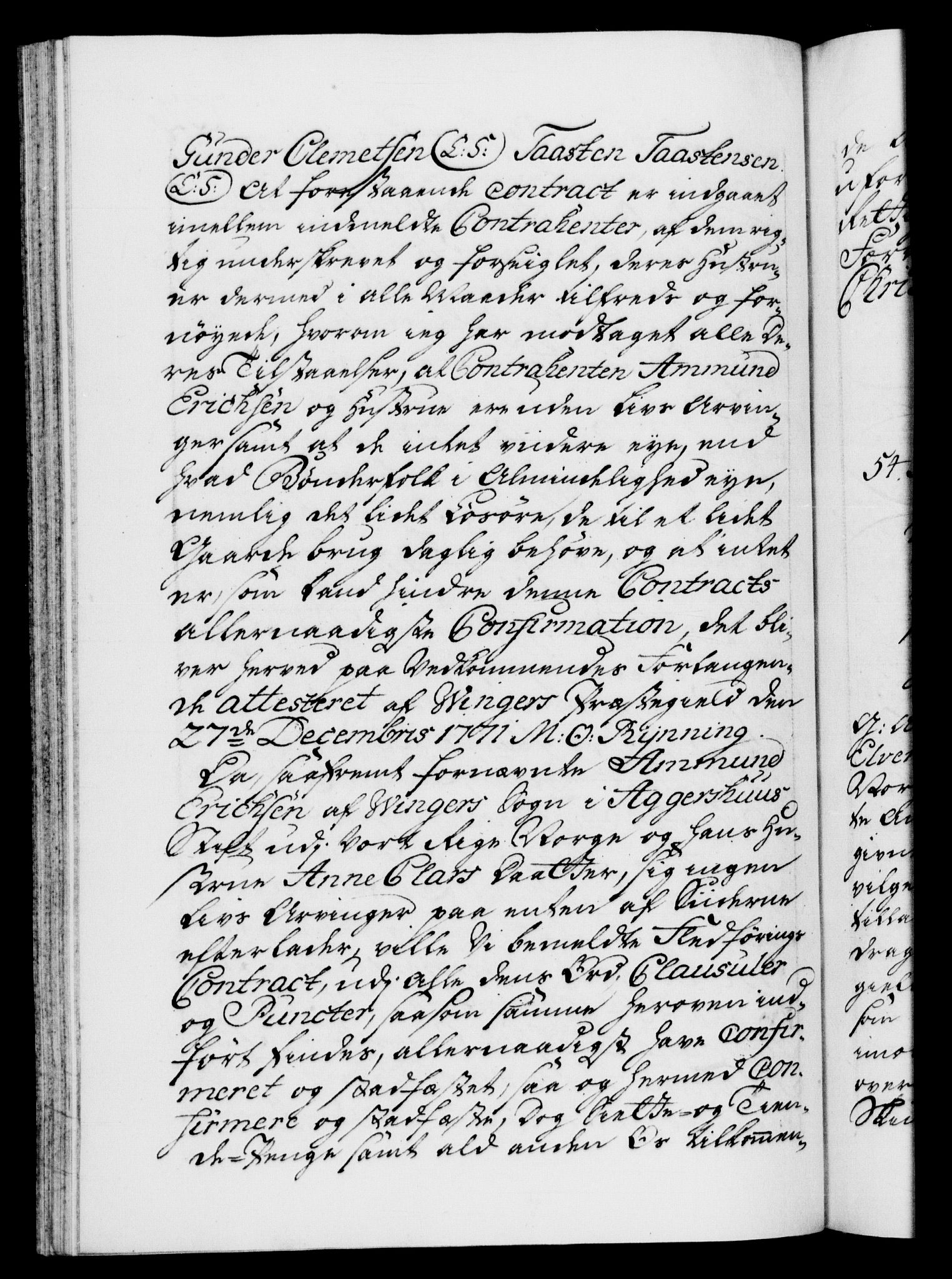 Danske Kanselli 1572-1799, RA/EA-3023/F/Fc/Fca/Fcaa/L0045: Norske registre "Norske eller 3. dept.s åpne brev, 1771-1773, p. 232b