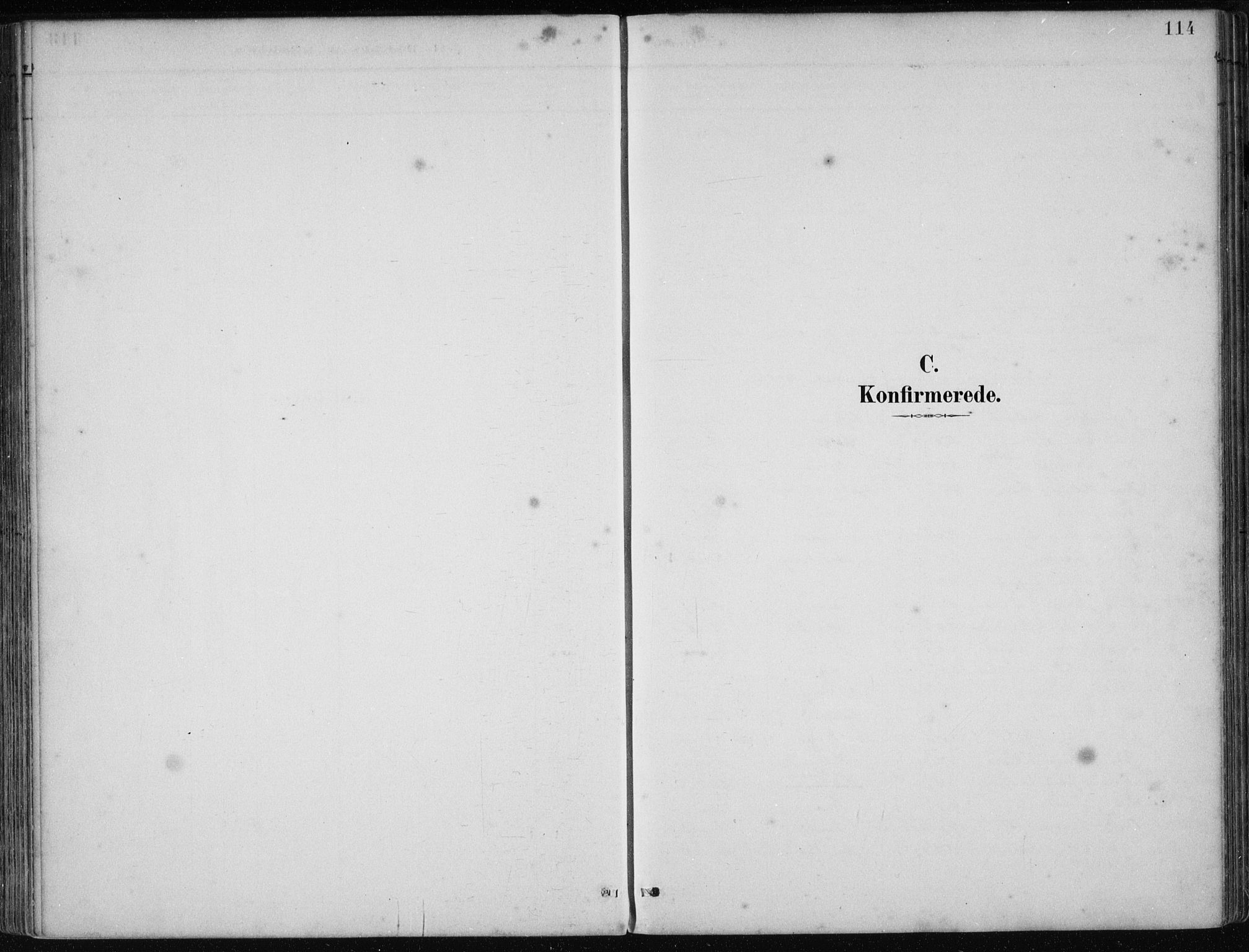 Os sokneprestembete, SAB/A-99929: Parish register (official) no. B 1, 1885-1902, p. 114