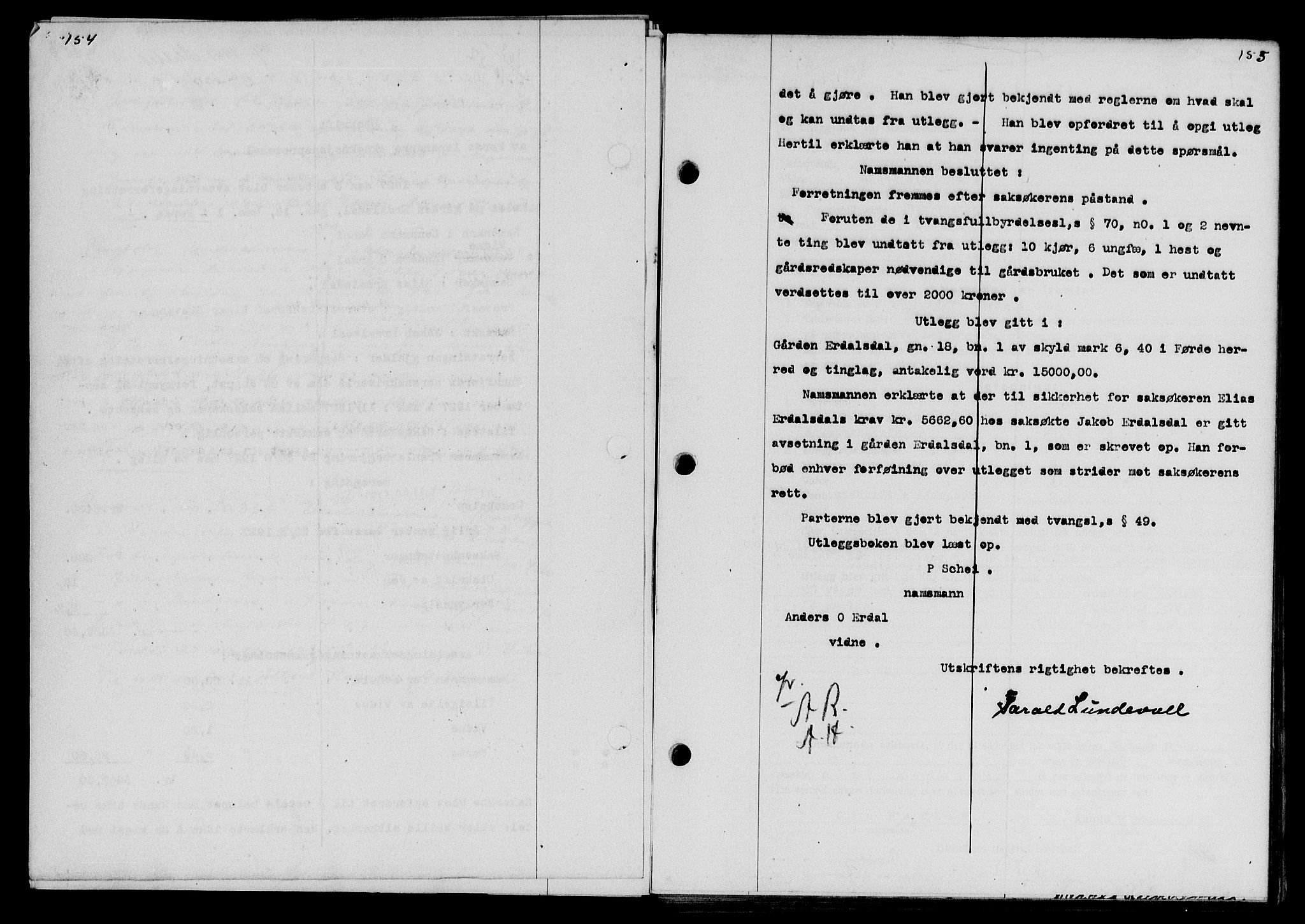 Sunnfjord tingrett, SAB/A-3201/1/G/Gb/Gba/L0047: Mortgage book no. II.B.47, 1927-1928, Deed date: 03.10.1927