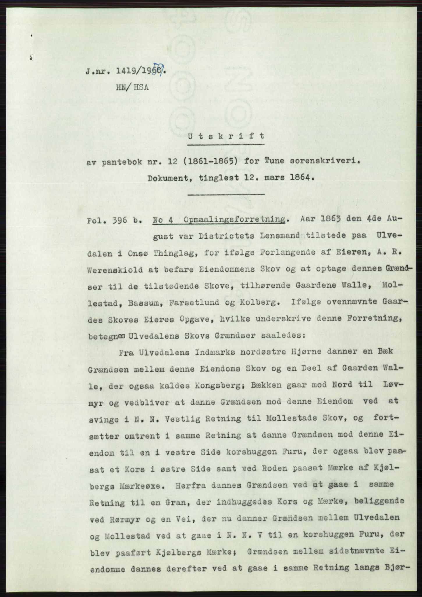 Statsarkivet i Oslo, AV/SAO-A-10621/Z/Zd/L0010: Avskrifter, j.nr 753-1498/1959, 1959, p. 321