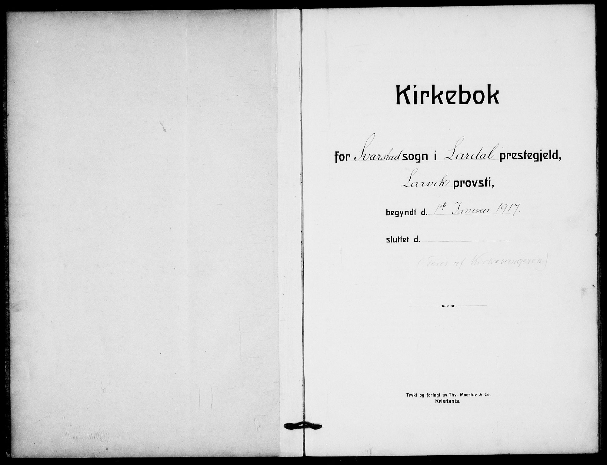 Lardal kirkebøker, AV/SAKO-A-350/G/Ga/L0003a: Parish register (copy) no. I 3, 1917-1937