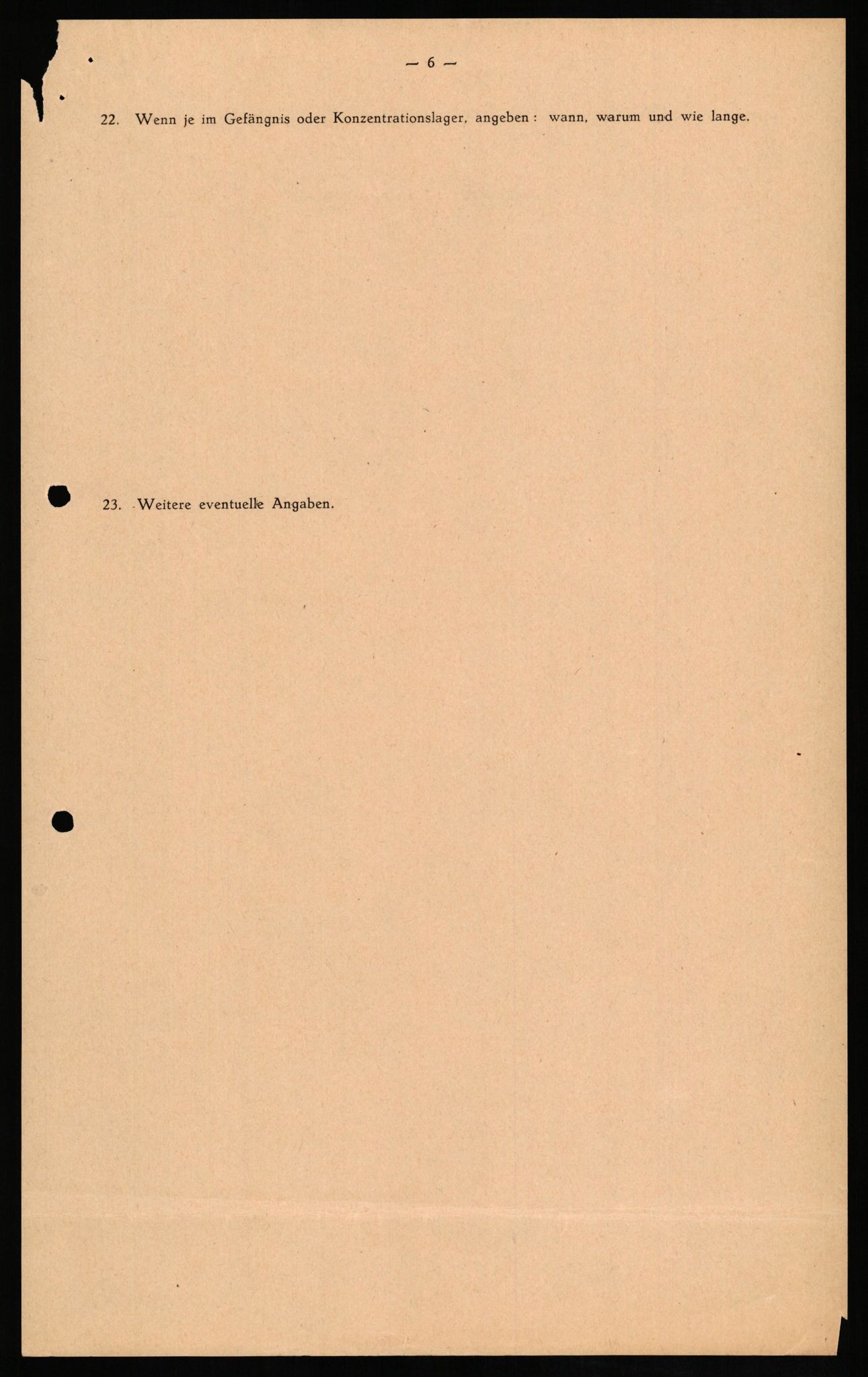 Forsvaret, Forsvarets overkommando II, AV/RA-RAFA-3915/D/Db/L0013: CI Questionaires. Tyske okkupasjonsstyrker i Norge. Tyskere., 1945-1946, p. 94