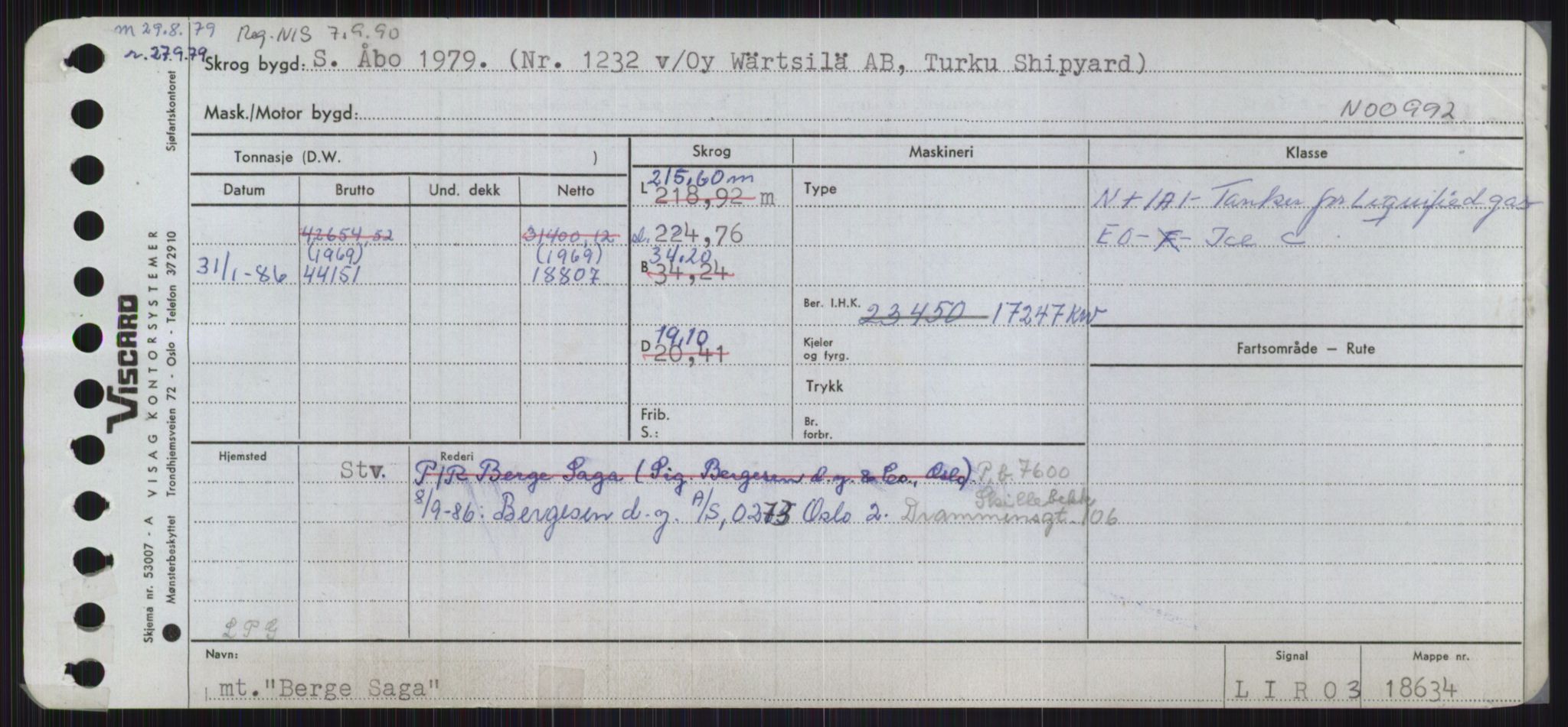 Sjøfartsdirektoratet med forløpere, Skipsmålingen, RA/S-1627/H/Ha/L0001/0001: Fartøy, A-Eig / Fartøy A-Bjøn, p. 805