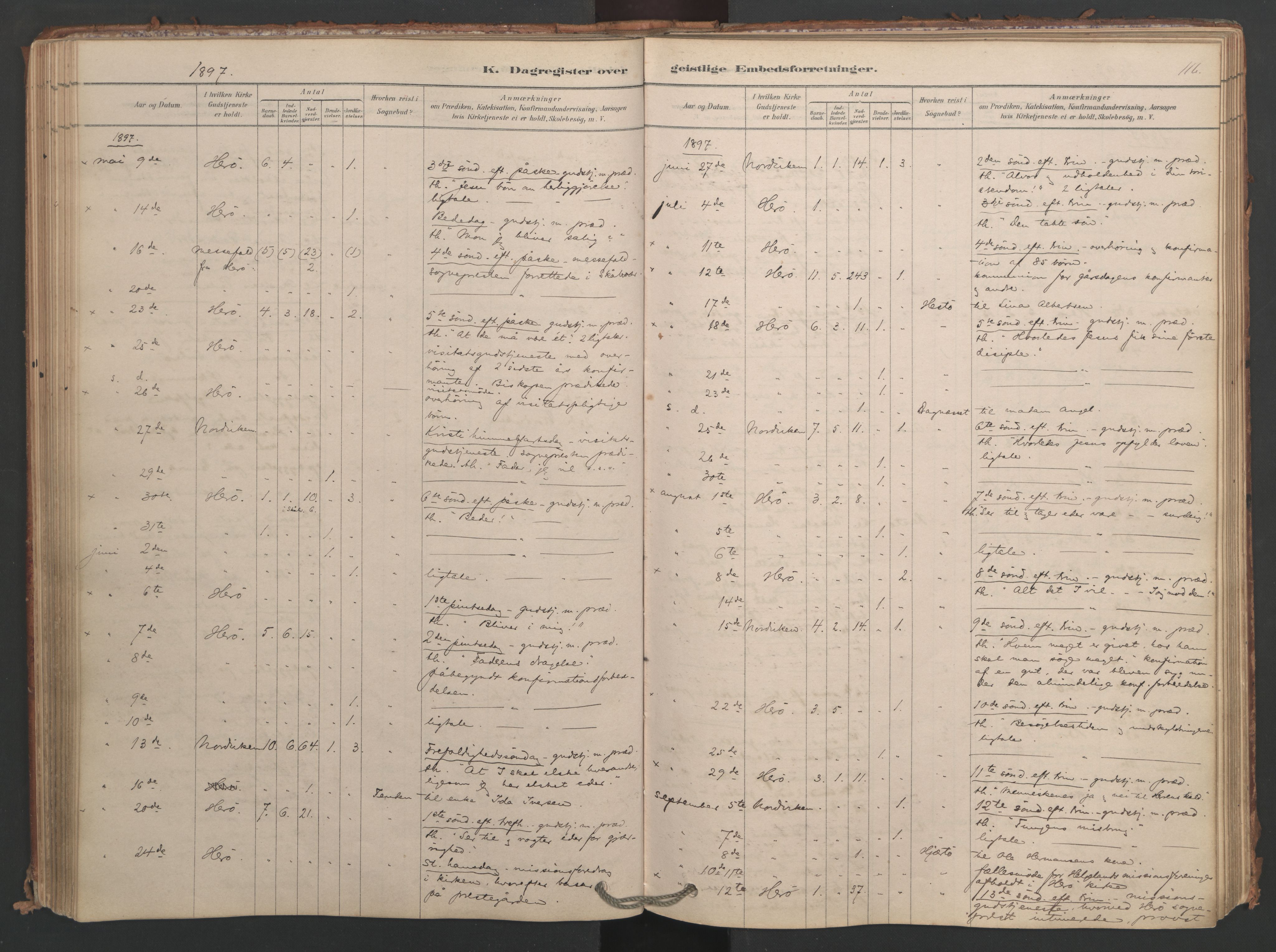 Ministerialprotokoller, klokkerbøker og fødselsregistre - Nordland, SAT/A-1459/834/L0509: Parish register (official) no. 834A07, 1878-1937, p. 116