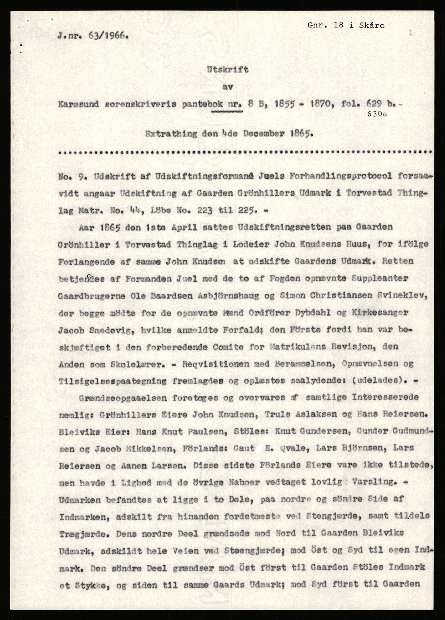 Statsarkivet i Stavanger, AV/SAST-A-101971/03/Y/Yj/L0027: Avskrifter sortert etter gårdsnavn: Gravdal - Grøtteland, 1750-1930, p. 551