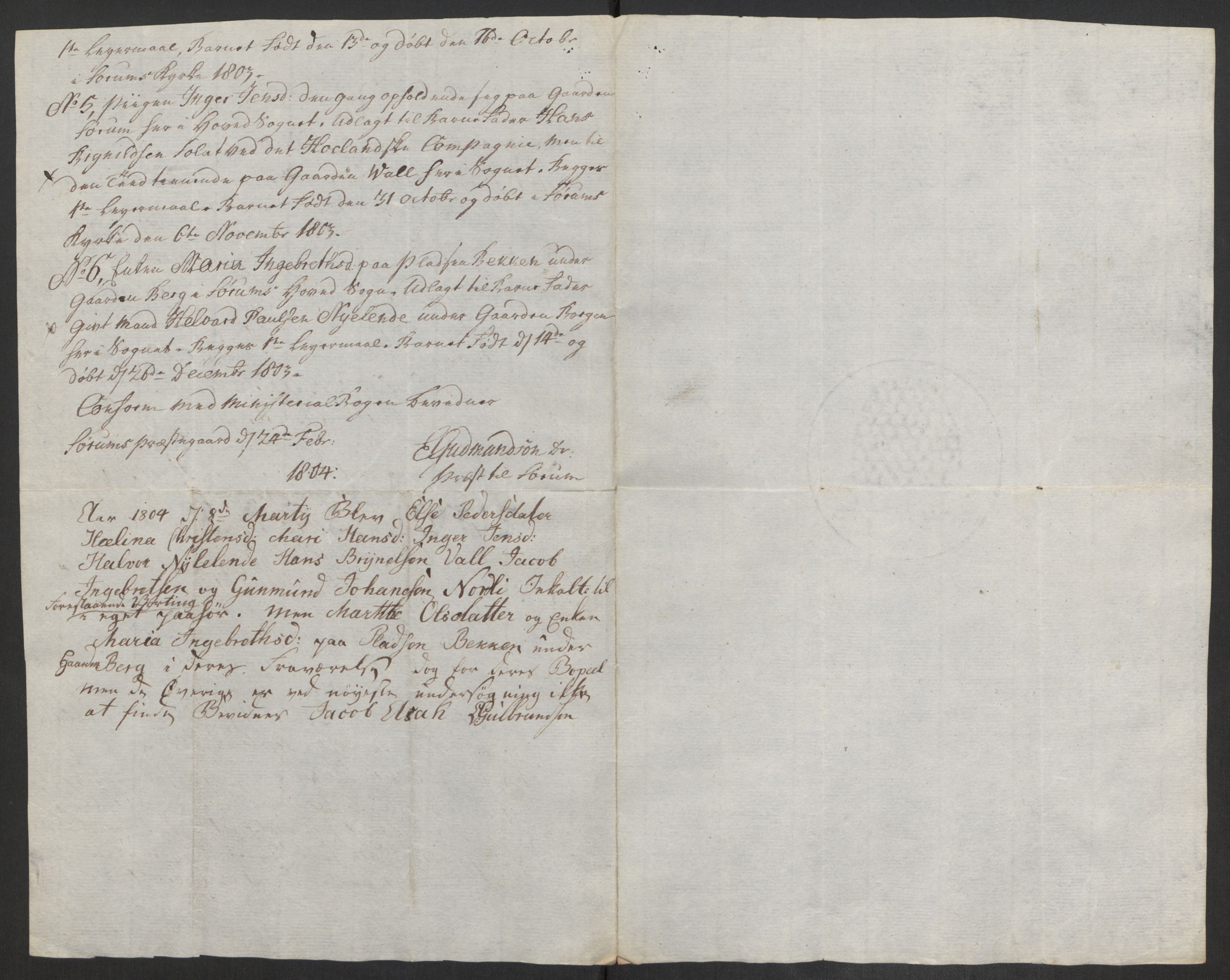Rentekammeret inntil 1814, Reviderte regnskaper, Fogderegnskap, AV/RA-EA-4092/R11/L0679: Fogderegnskap Nedre Romerike, 1803, p. 150