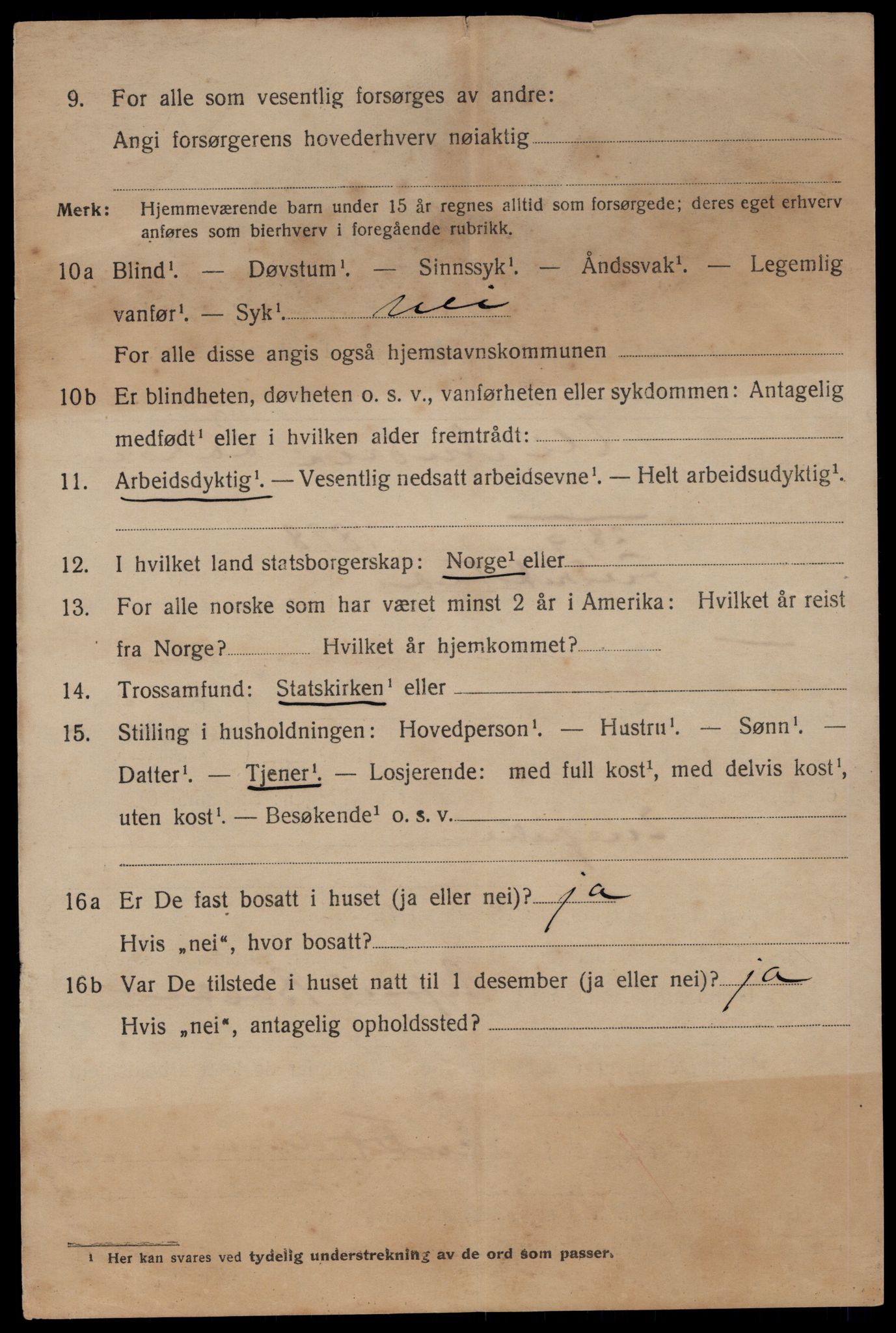 SAST, 1920 census for Haugesund, 1920, p. 15232