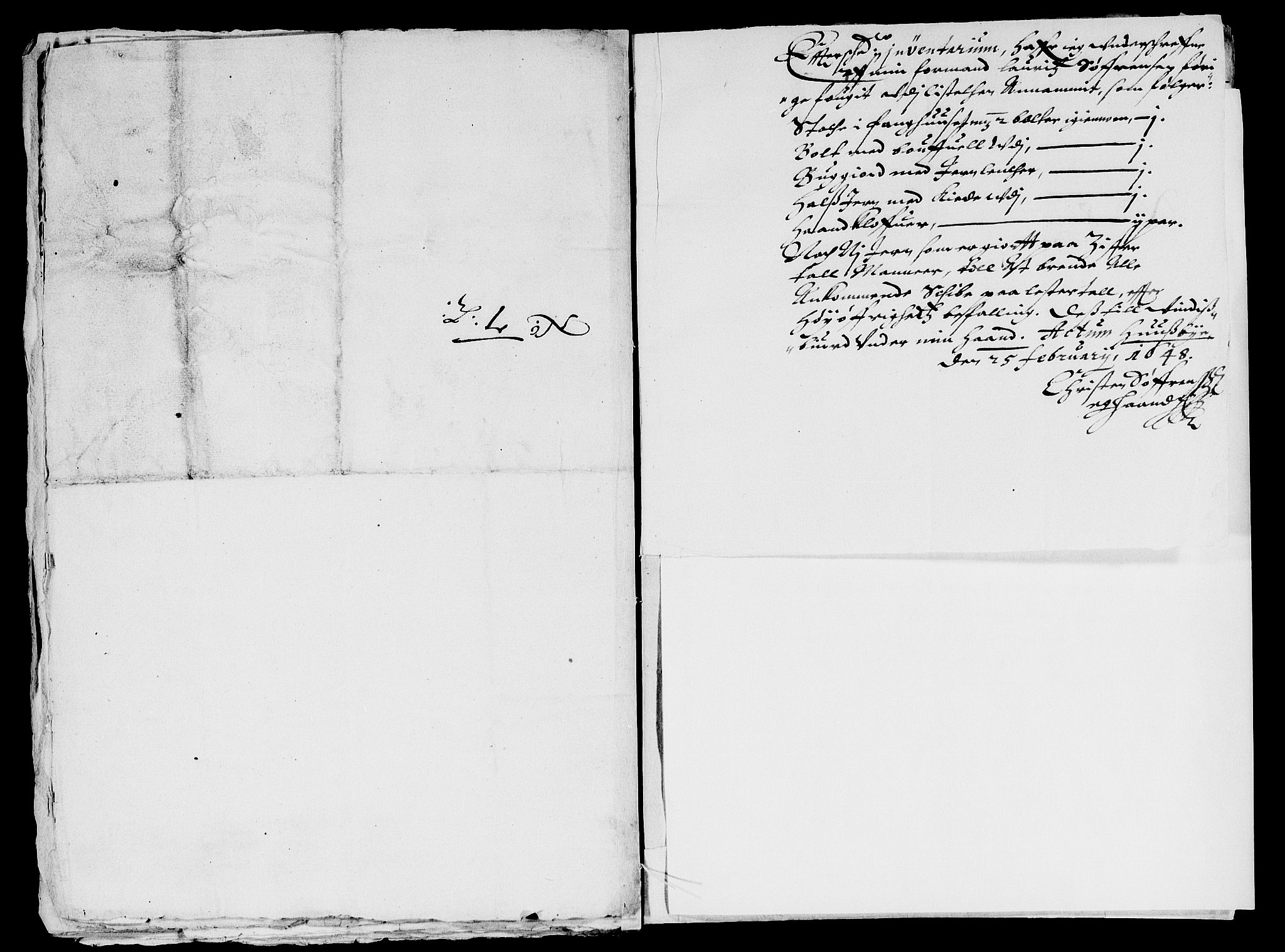 Rentekammeret inntil 1814, Reviderte regnskaper, Lensregnskaper, AV/RA-EA-5023/R/Rb/Rbr/L0016: Lista len, 1645-1647