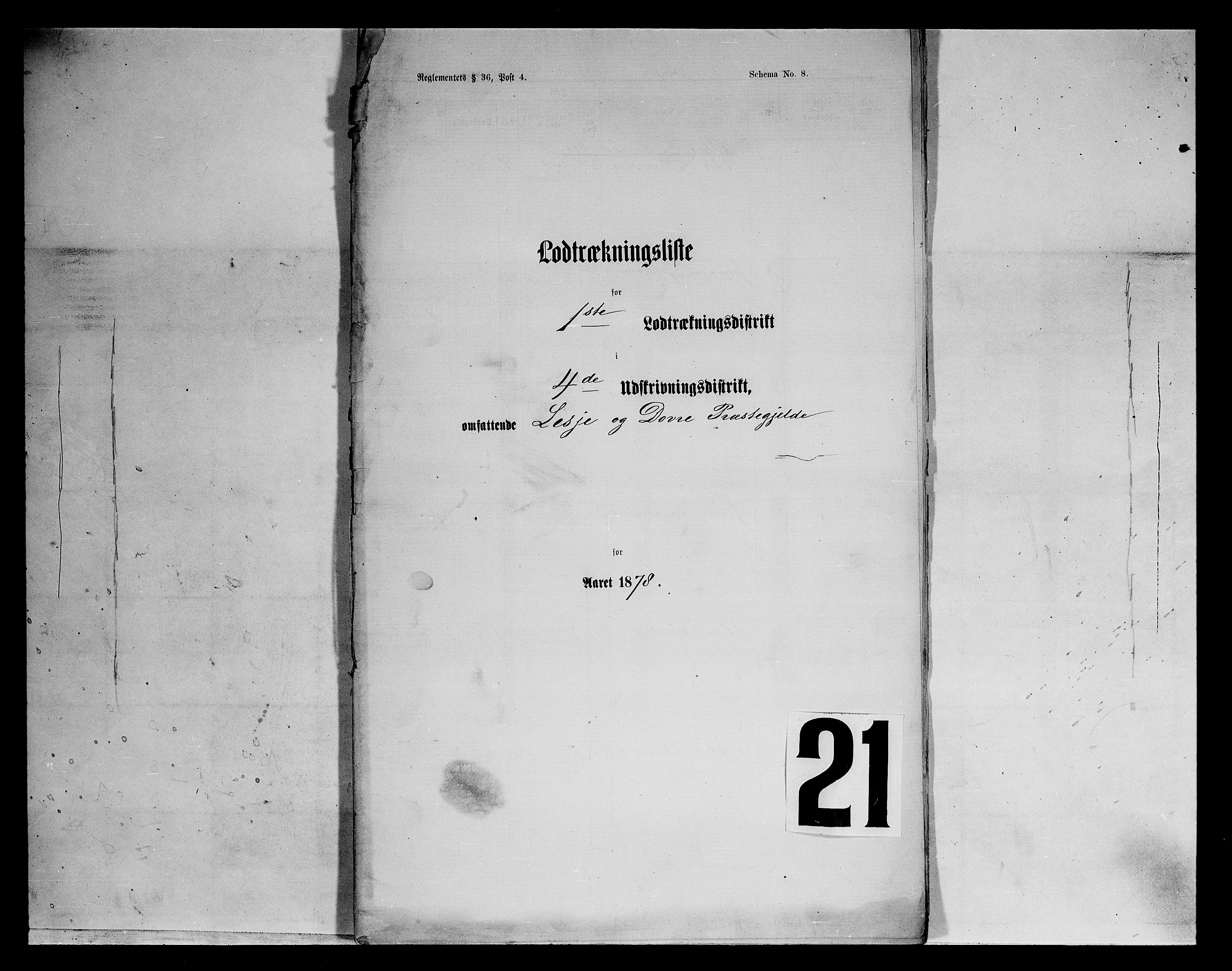 Fylkesmannen i Oppland, SAH/FYO-002/1/K/Kg/L1176: Lesja og Dovre og hele amtet, 1860-1880, p. 255