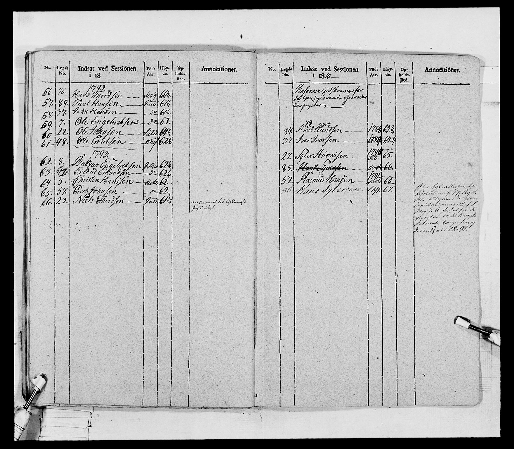 Generalitets- og kommissariatskollegiet, Det kongelige norske kommissariatskollegium, RA/EA-5420/E/Eh/L0069: Opplandske gevorbne infanteriregiment, 1810-1818, p. 357