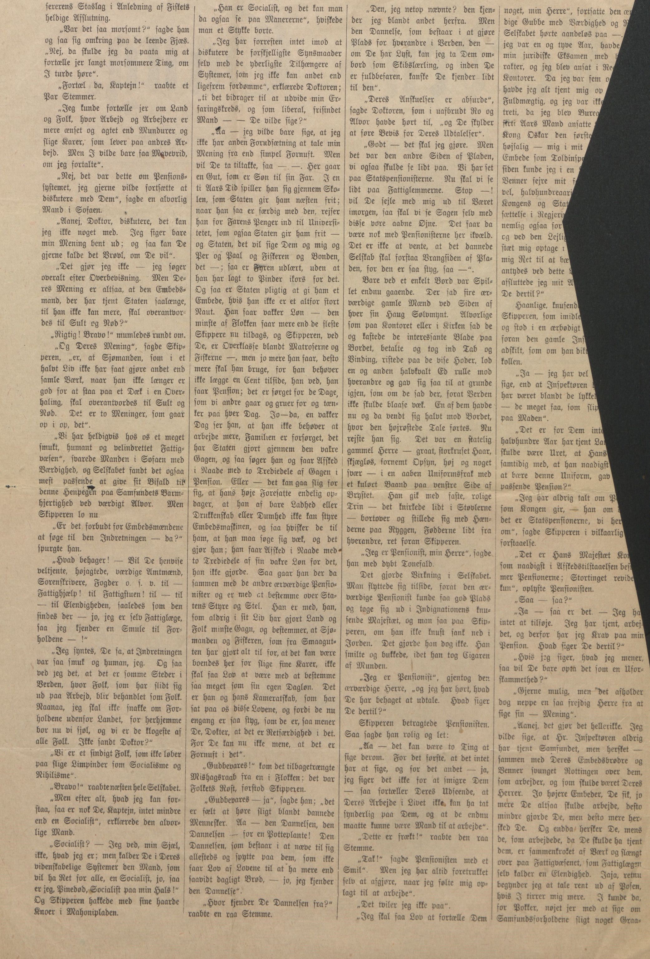 Rikard Berge, TEMU/TGM-A-1003/F/L0017/0043: 551-599 / 593 Mesteparten er avisutklipp og brev, 1852-1940