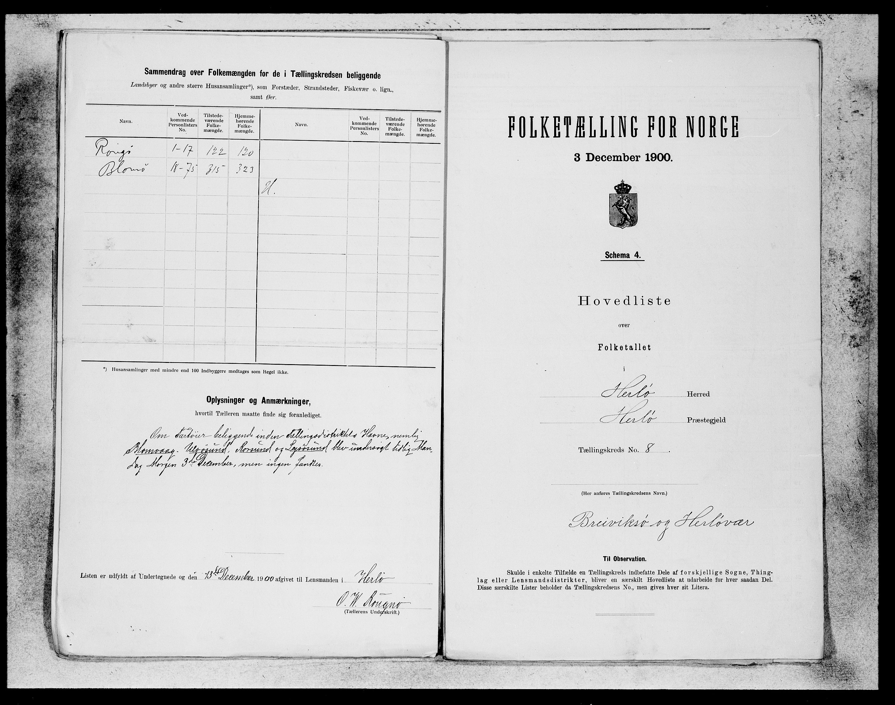 SAB, 1900 census for Herdla, 1900, p. 15