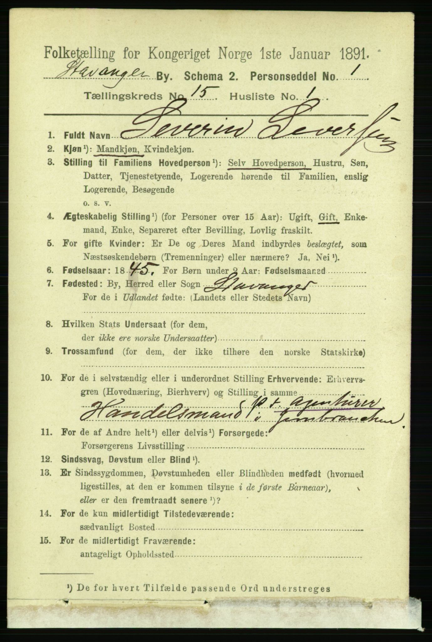 RA, 1891 census for 1103 Stavanger, 1891, p. 17859