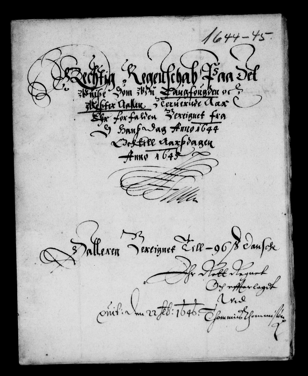 Rentekammeret inntil 1814, Reviderte regnskaper, Lensregnskaper, RA/EA-5023/R/Rb/Rbz/L0031: Nordlandenes len, 1638-1646