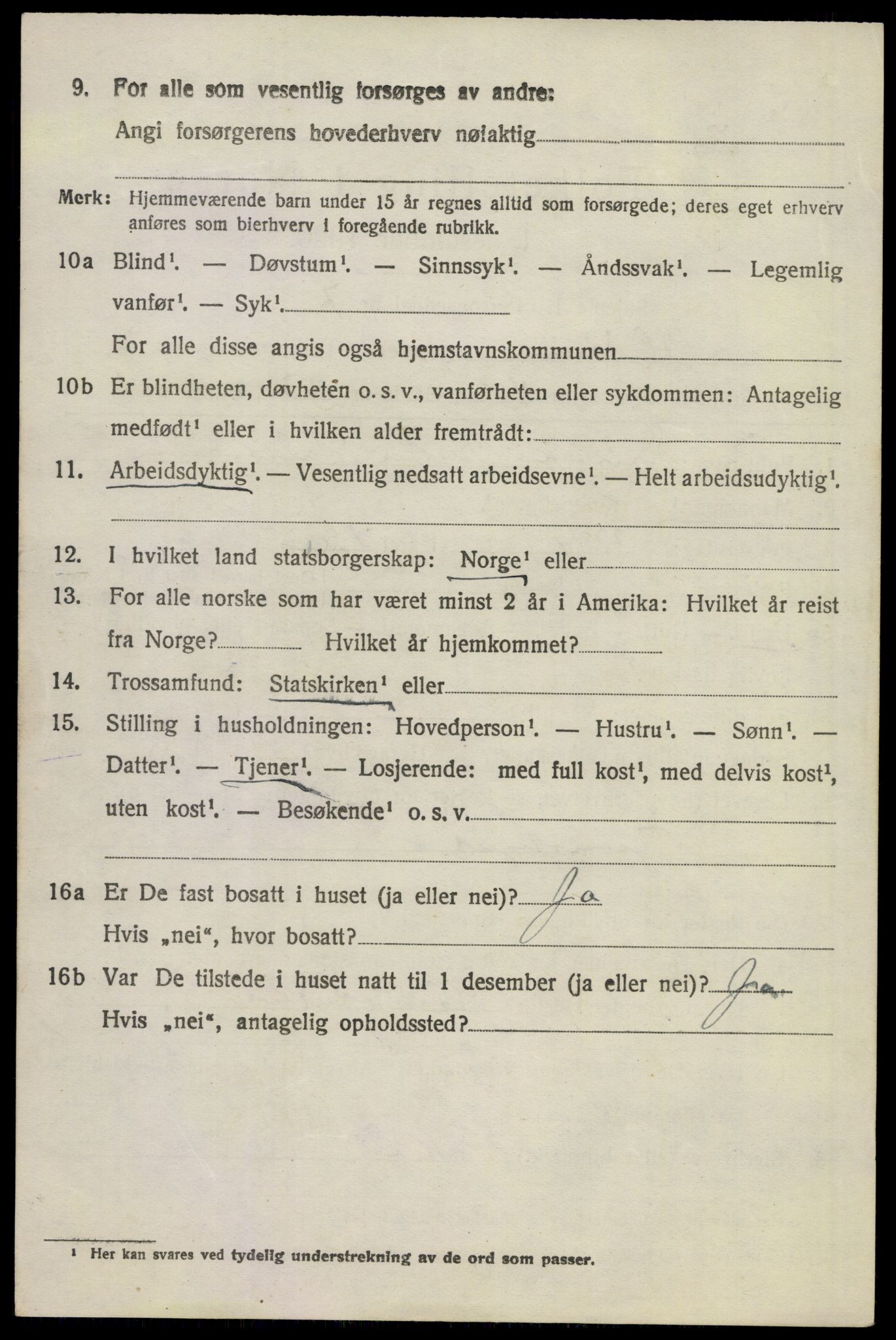 SAKO, 1920 census for Hedrum, 1920, p. 6228