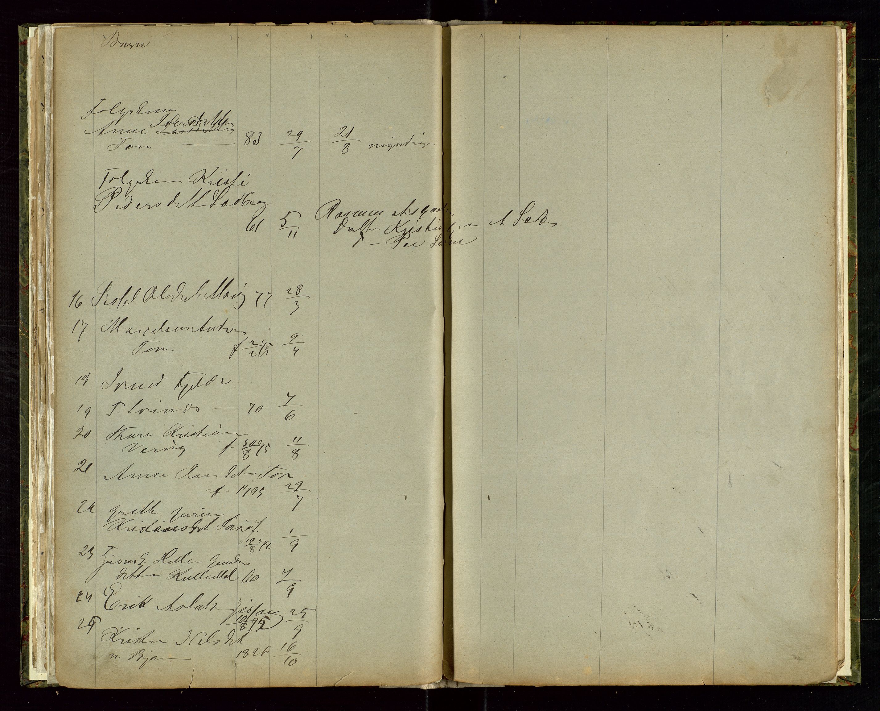 Strand og Forsand lensmannskontor, AV/SAST-A-100451/Gga/L0001: Dødsfallsprotokoll, 1865-1886