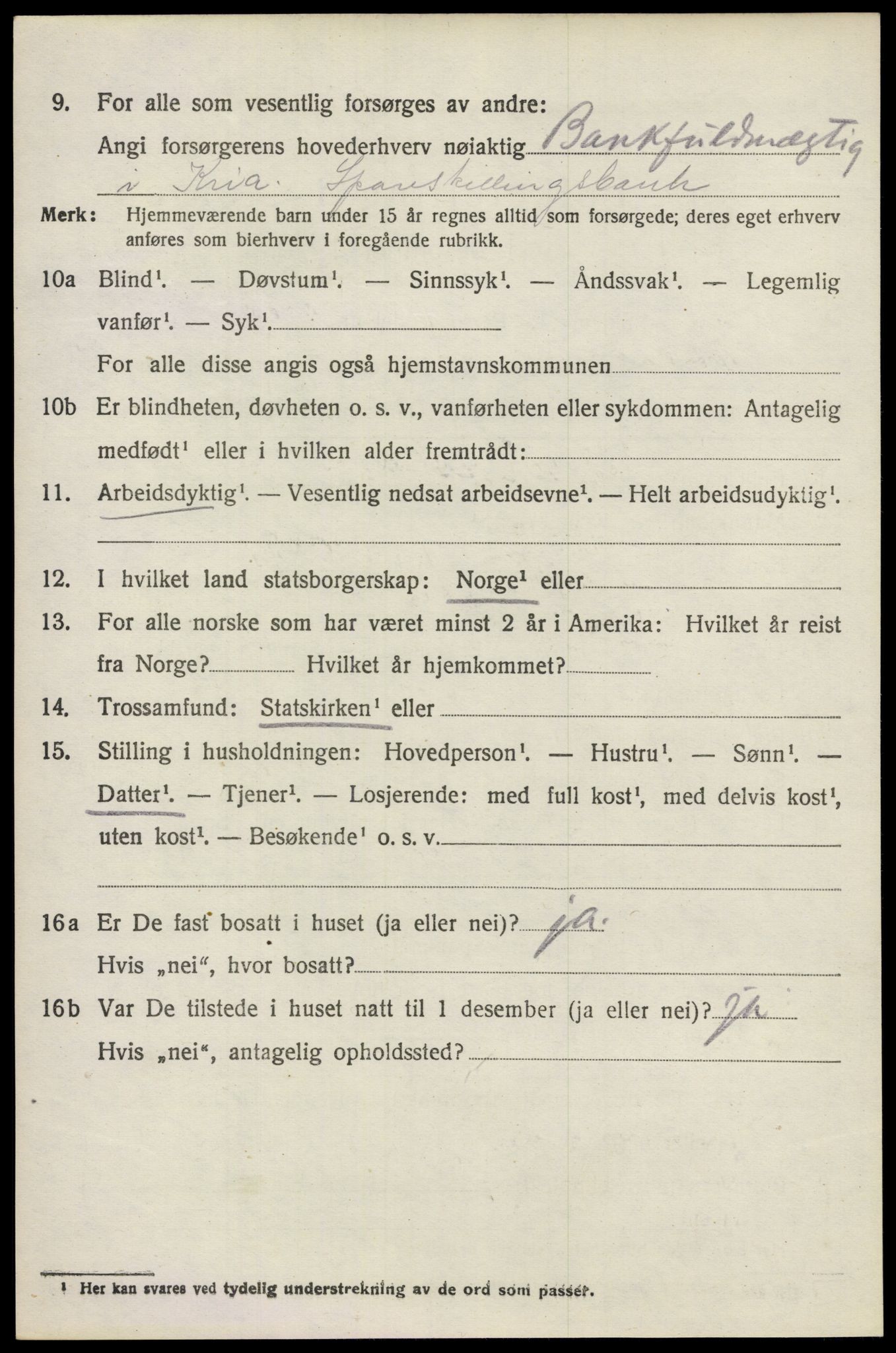 SAO, 1920 census for Kråkstad, 1920, p. 7940