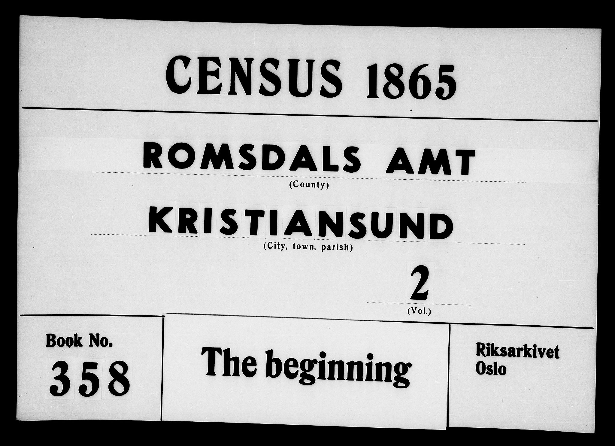 RA, 1865 census for Kristiansund/Kristiansund, 1865, p. 513