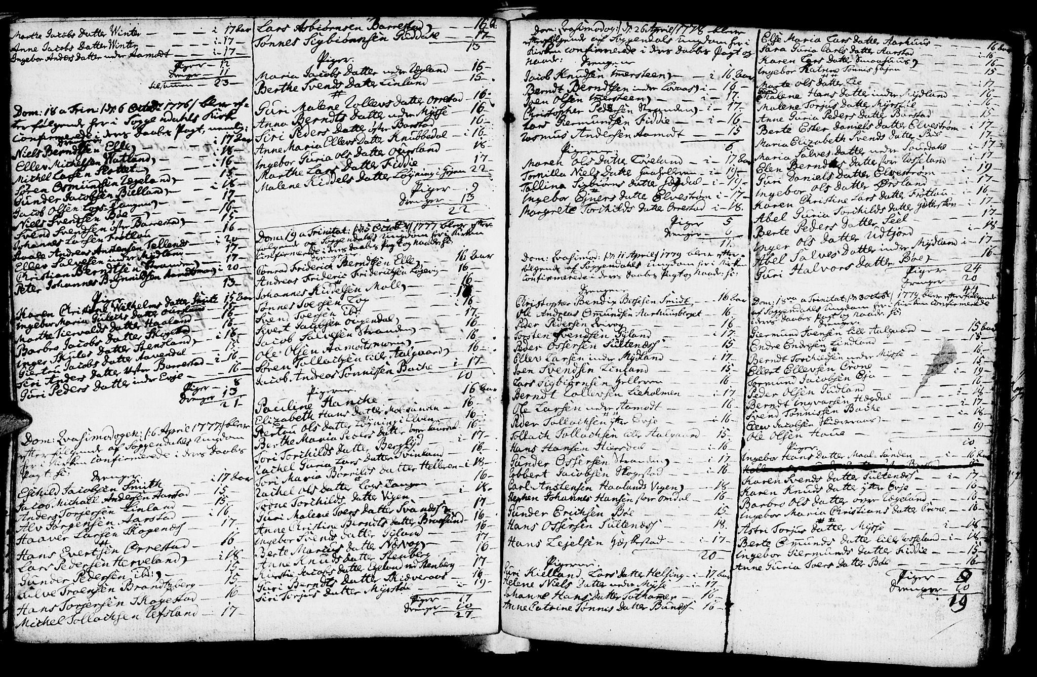 Sokndal sokneprestkontor, AV/SAST-A-101808: Parish register (official) no. A 4, 1762-1811