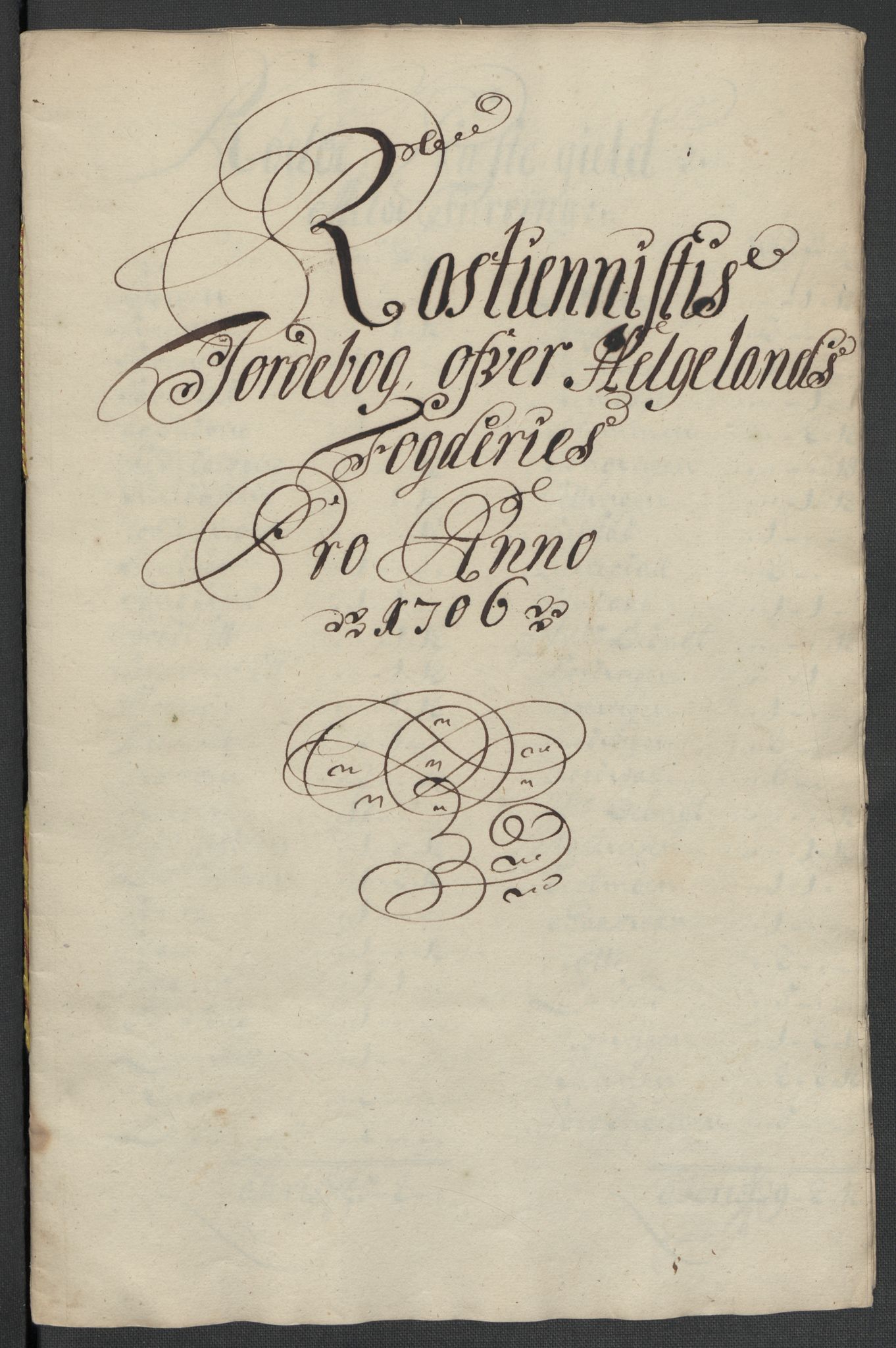 Rentekammeret inntil 1814, Reviderte regnskaper, Fogderegnskap, AV/RA-EA-4092/R65/L4509: Fogderegnskap Helgeland, 1706-1707, p. 100