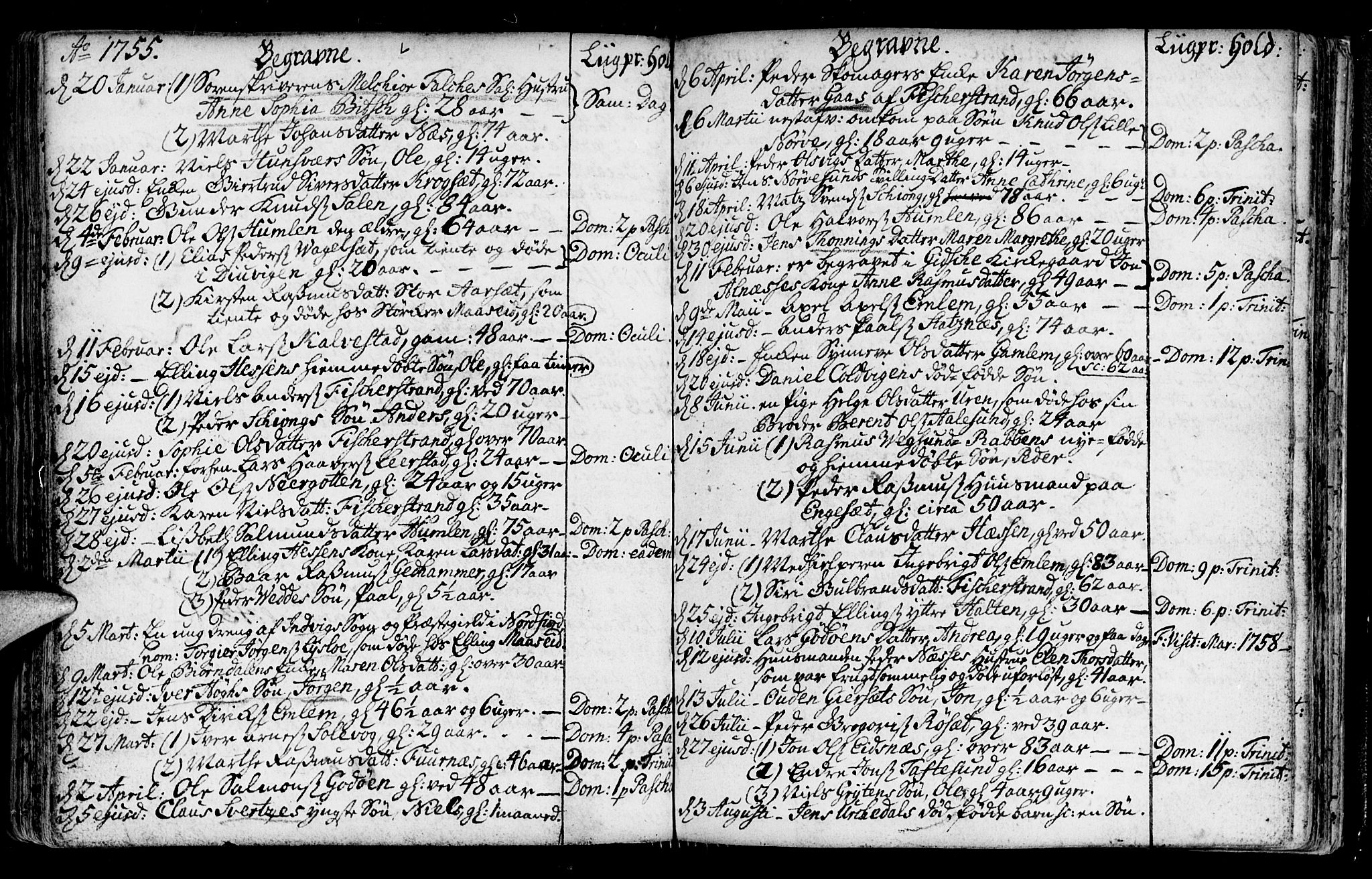 Ministerialprotokoller, klokkerbøker og fødselsregistre - Møre og Romsdal, AV/SAT-A-1454/528/L0391: Parish register (official) no. 528A02, 1739-1761