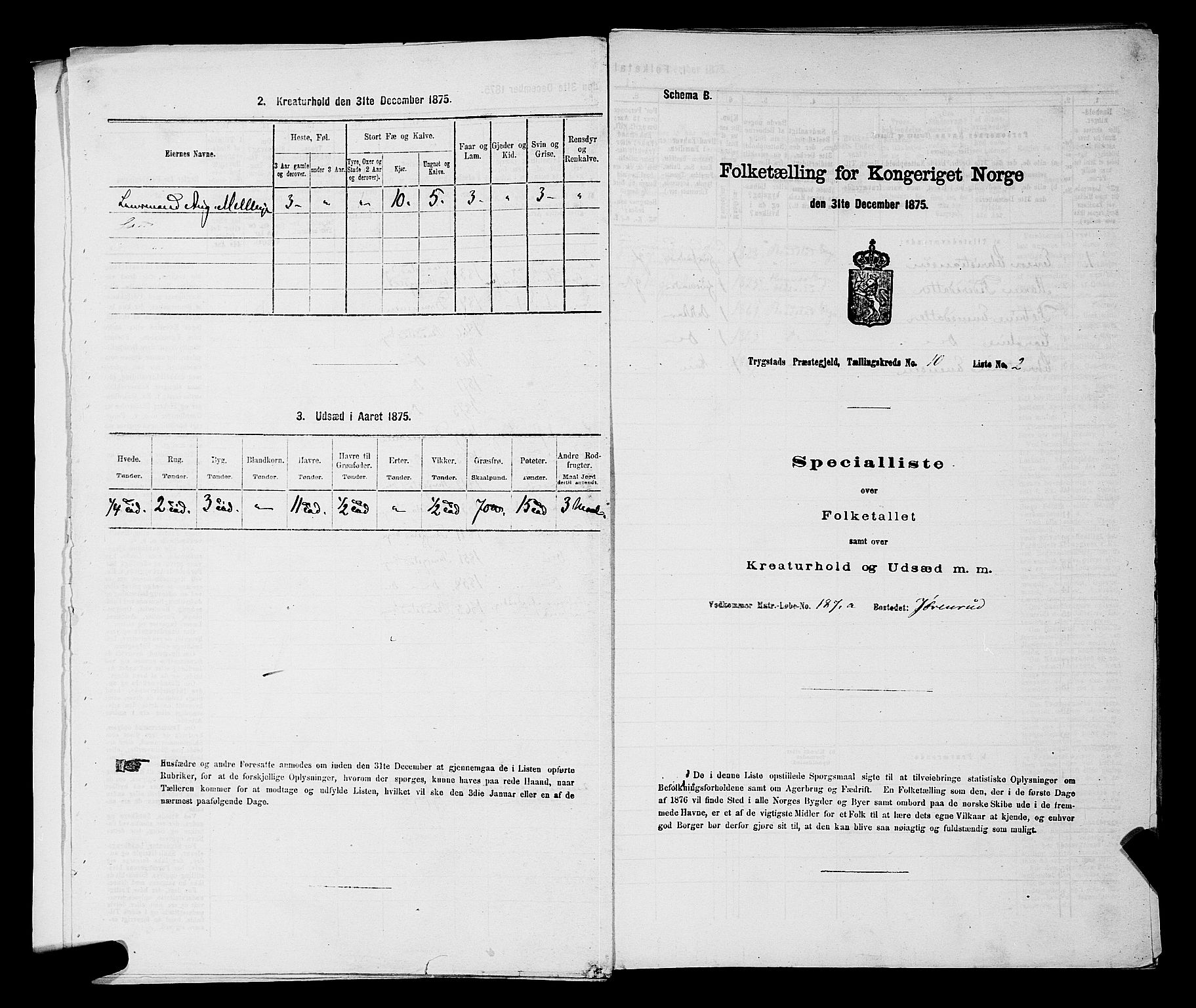 RA, 1875 census for 0122P Trøgstad, 1875, p. 1095