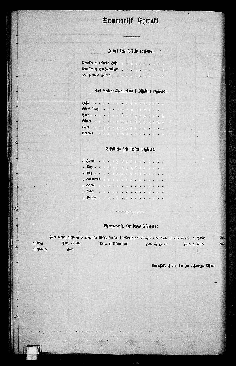 RA, 1865 census for Stange, 1865, p. 46