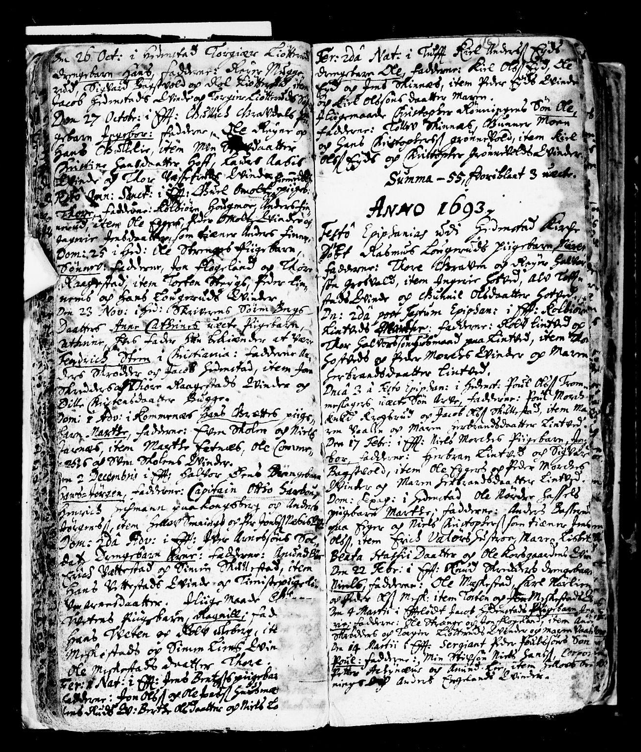 Sandsvær kirkebøker, AV/SAKO-A-244/F/Fa/L0001: Parish register (official) no. I 1, 1665-1725, p. 16