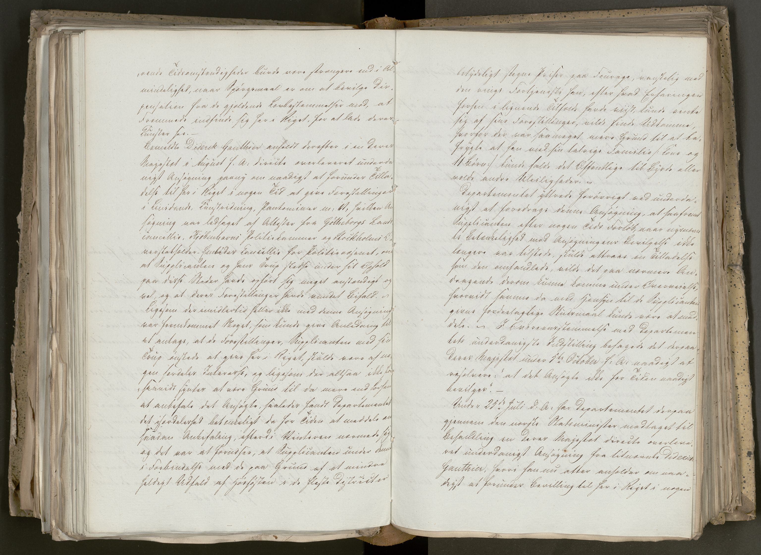 Statsrådsavdelingen i Stockholm, AV/RA-S-1003/D/Da/L0110: Regjeringsinnstillinger nr. 749-924, 1836