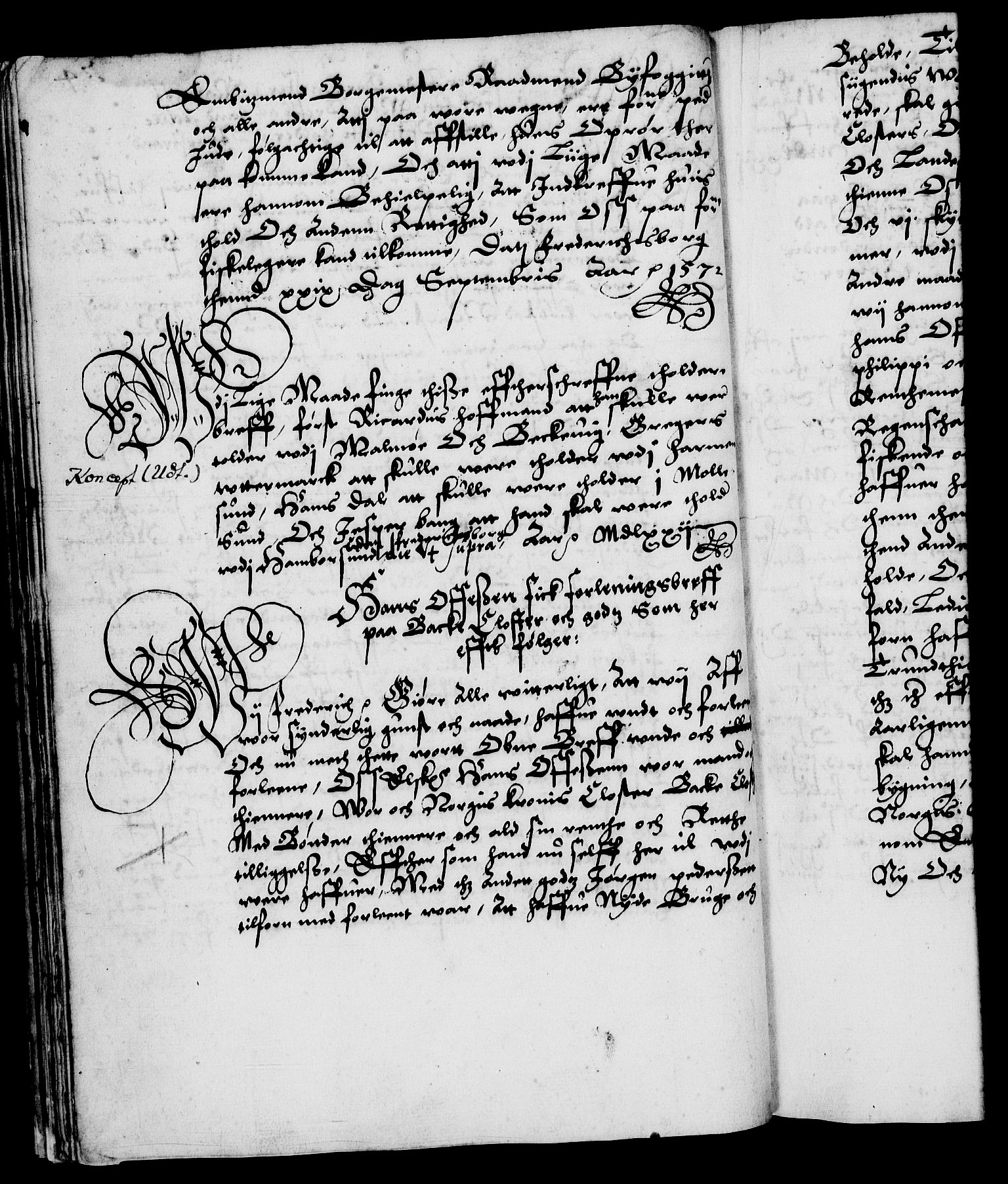 Danske Kanselli 1572-1799, RA/EA-3023/F/Fc/Fca/Fcaa/L0001: Norske registre (mikrofilm), 1572-1588, p. 34b