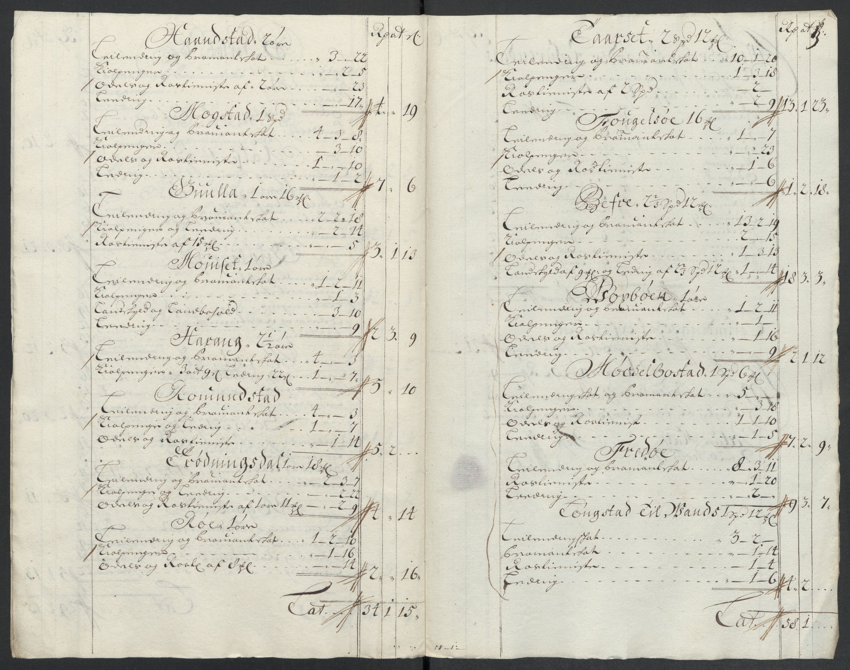Rentekammeret inntil 1814, Reviderte regnskaper, Fogderegnskap, RA/EA-4092/R56/L3741: Fogderegnskap Nordmøre, 1705, p. 134