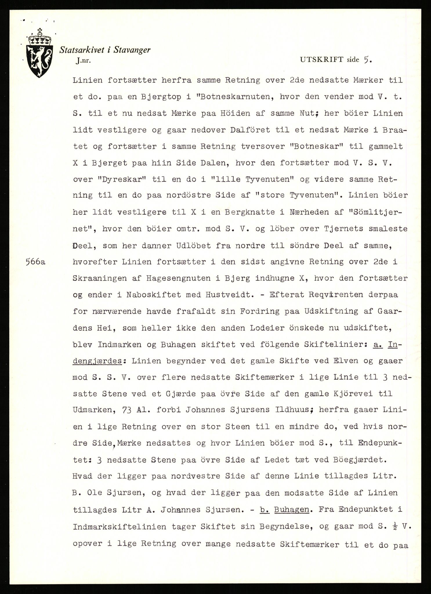 Statsarkivet i Stavanger, AV/SAST-A-101971/03/Y/Yj/L0017: Avskrifter sortert etter gårdsnavn: Eigeland østre - Elve, 1750-1930, p. 390